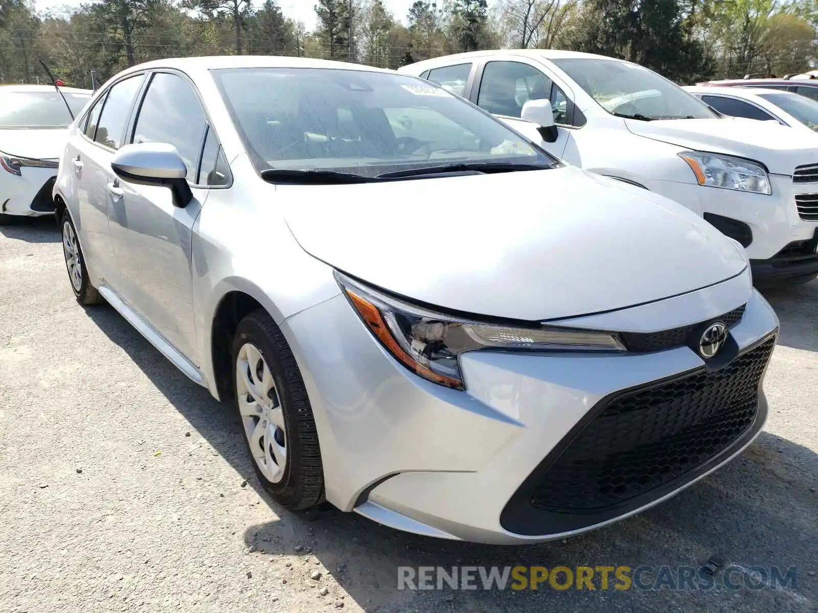 1 Photograph of a damaged car JTDEPMAE2MJ120773 TOYOTA COROLLA 2021