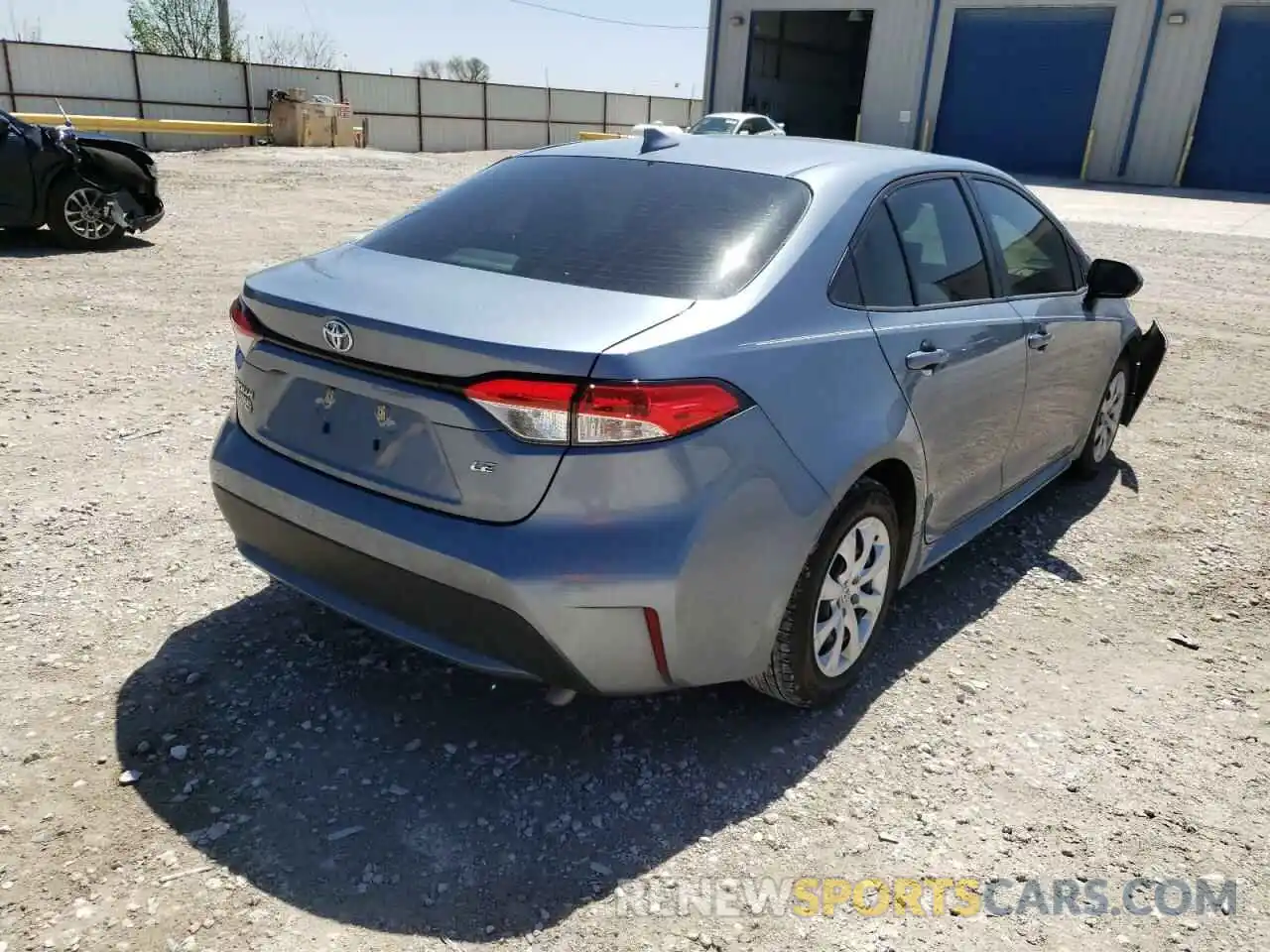 4 Photograph of a damaged car JTDEPMAE2MJ124452 TOYOTA COROLLA 2021