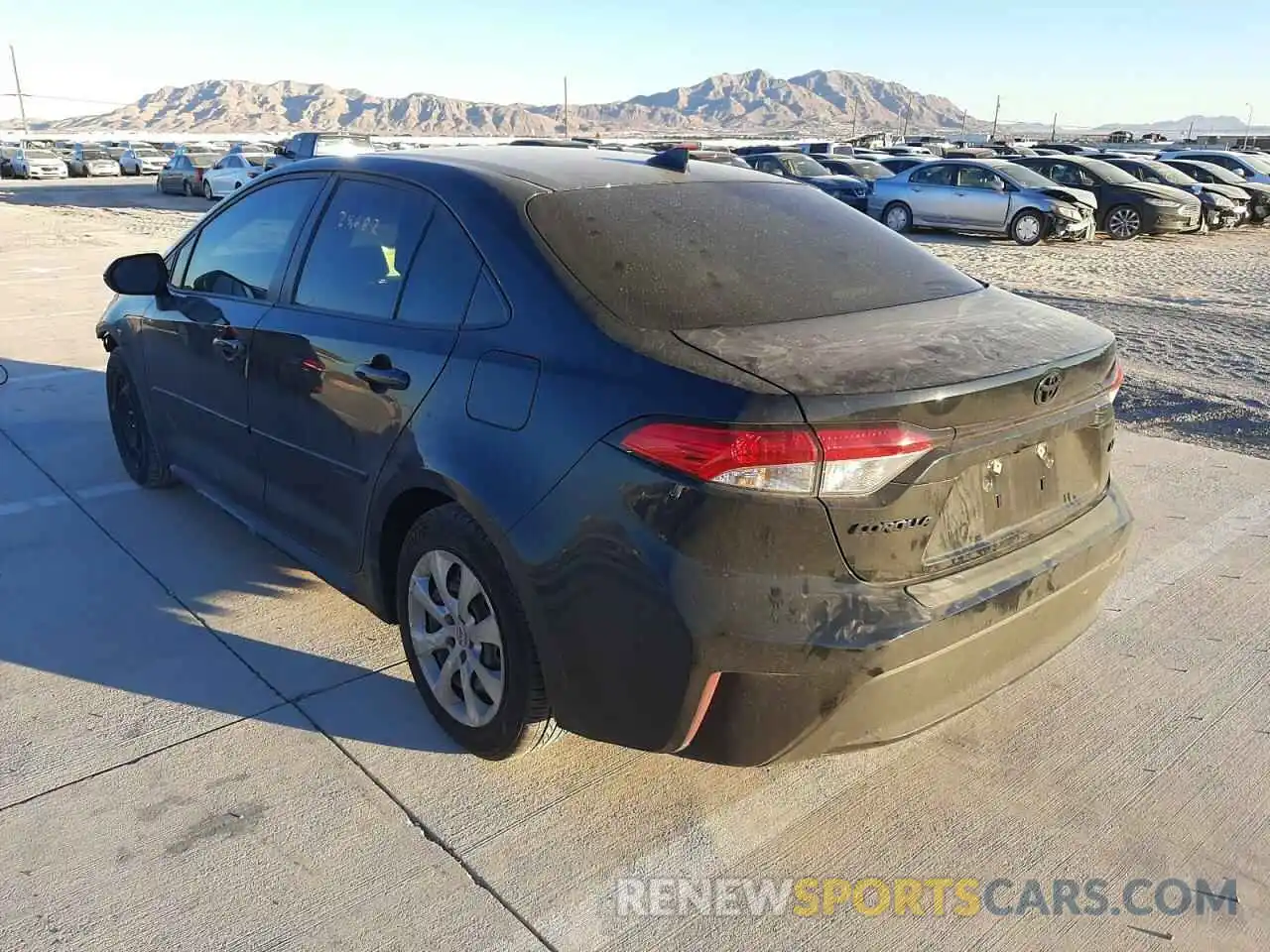 3 Photograph of a damaged car JTDEPMAE2MJ126055 TOYOTA COROLLA 2021