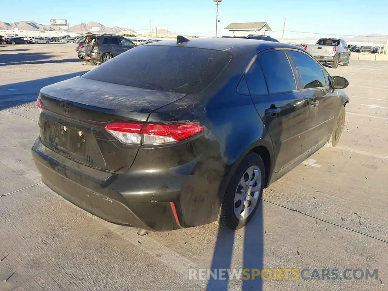 4 Photograph of a damaged car JTDEPMAE2MJ126055 TOYOTA COROLLA 2021