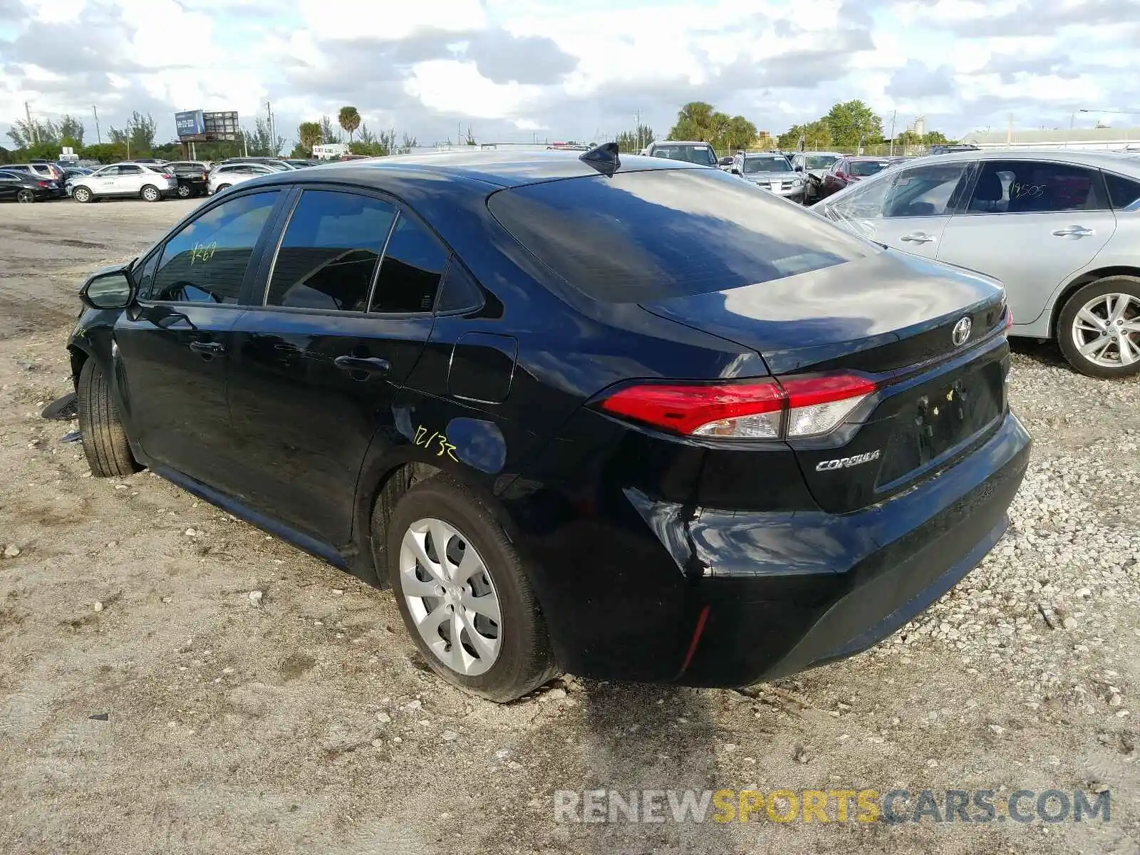 3 Photograph of a damaged car JTDEPMAE2MJ126525 TOYOTA COROLLA 2021