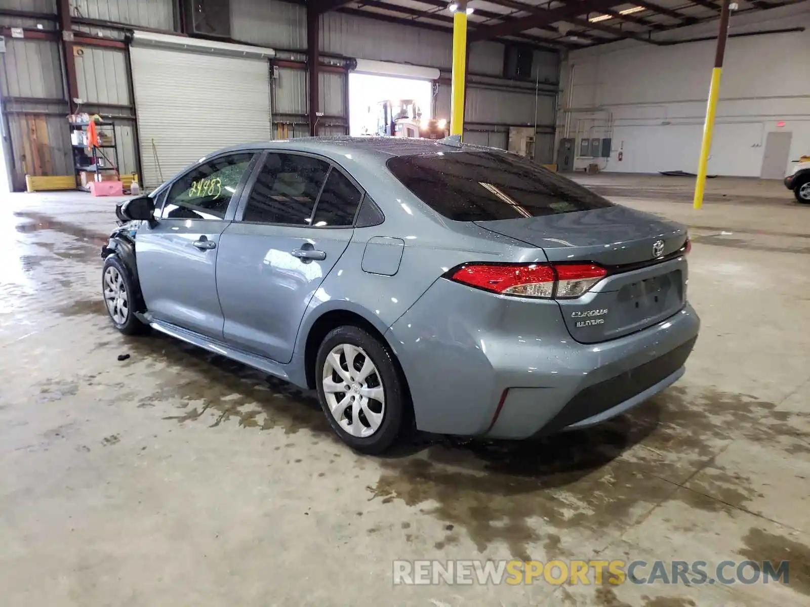 3 Photograph of a damaged car JTDEPMAE2MJ126881 TOYOTA COROLLA 2021