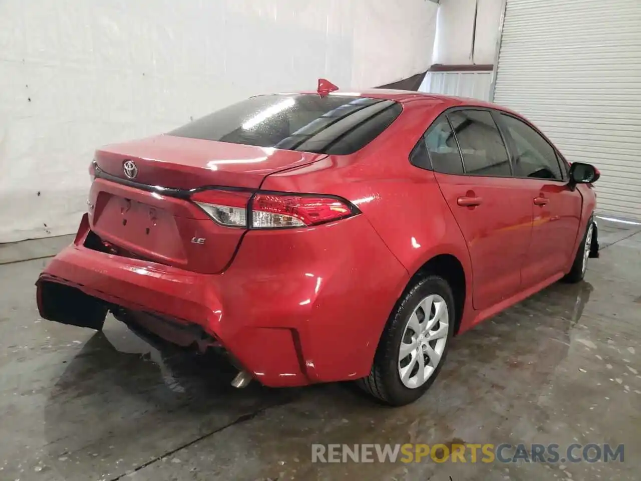 4 Photograph of a damaged car JTDEPMAE2MJ127142 TOYOTA COROLLA 2021