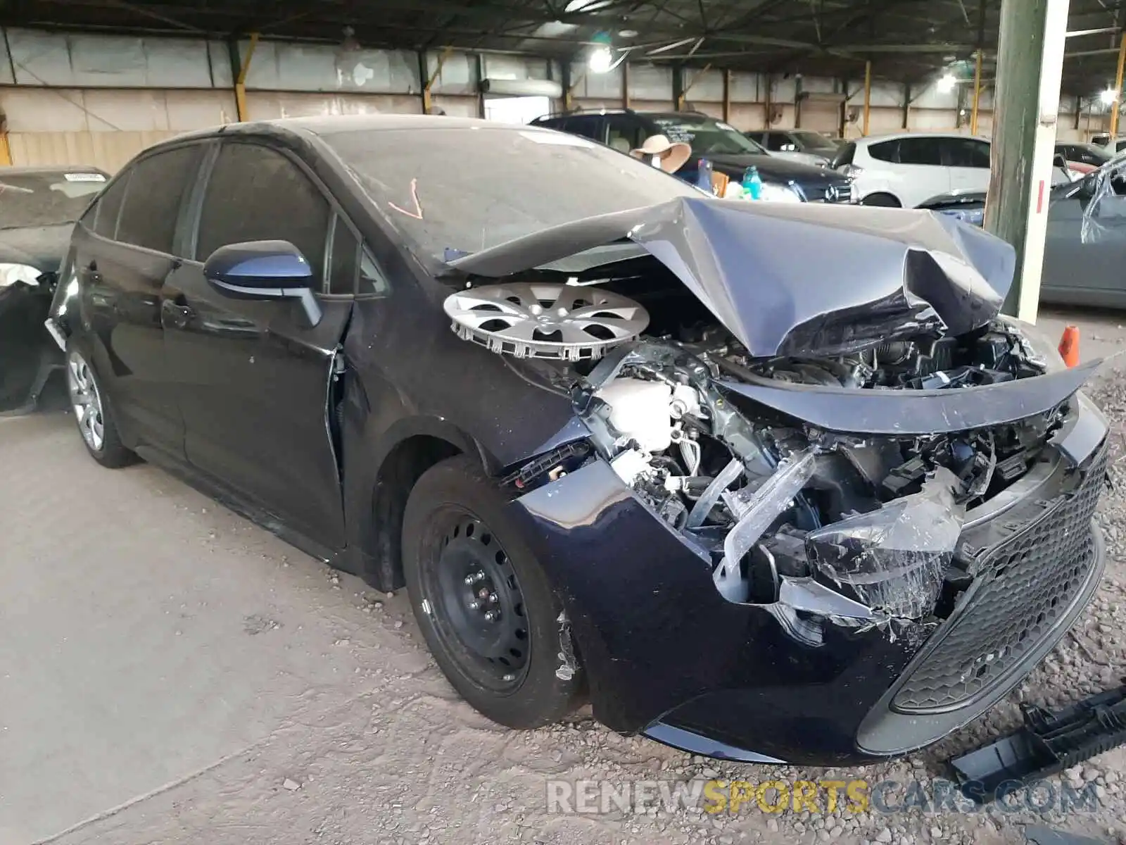 1 Фотография поврежденного автомобиля JTDEPMAE2MJ128095 TOYOTA COROLLA 2021