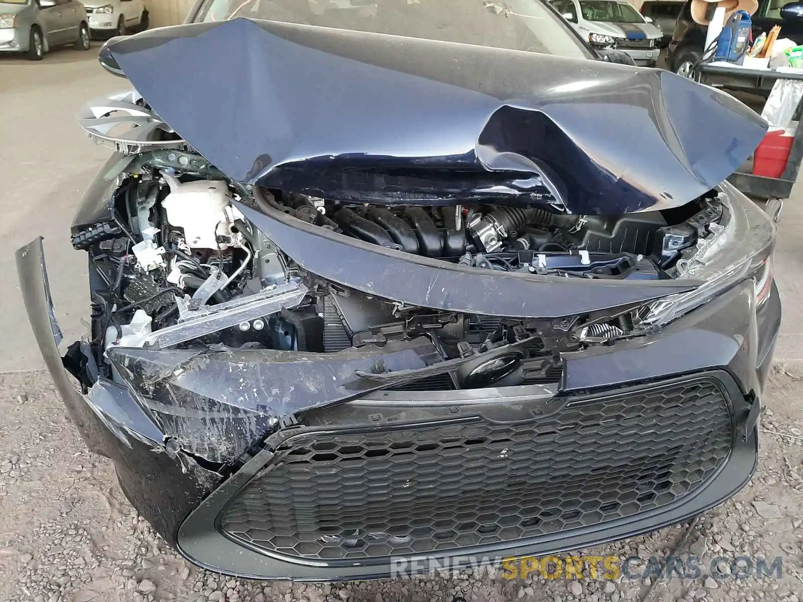 9 Фотография поврежденного автомобиля JTDEPMAE2MJ128095 TOYOTA COROLLA 2021
