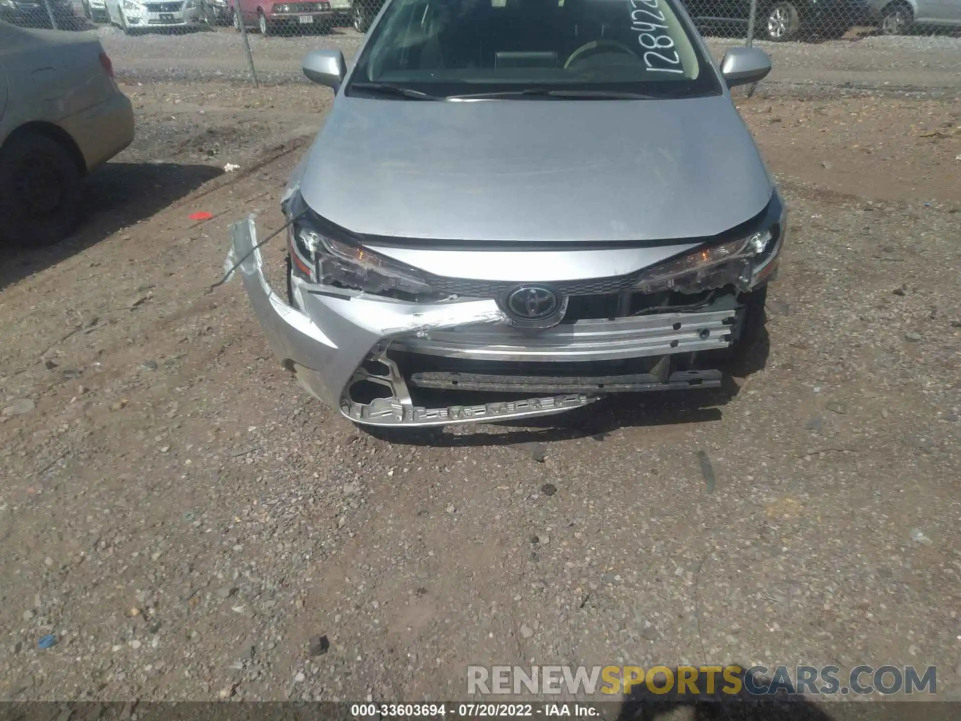 6 Photograph of a damaged car JTDEPMAE2MJ128422 TOYOTA COROLLA 2021