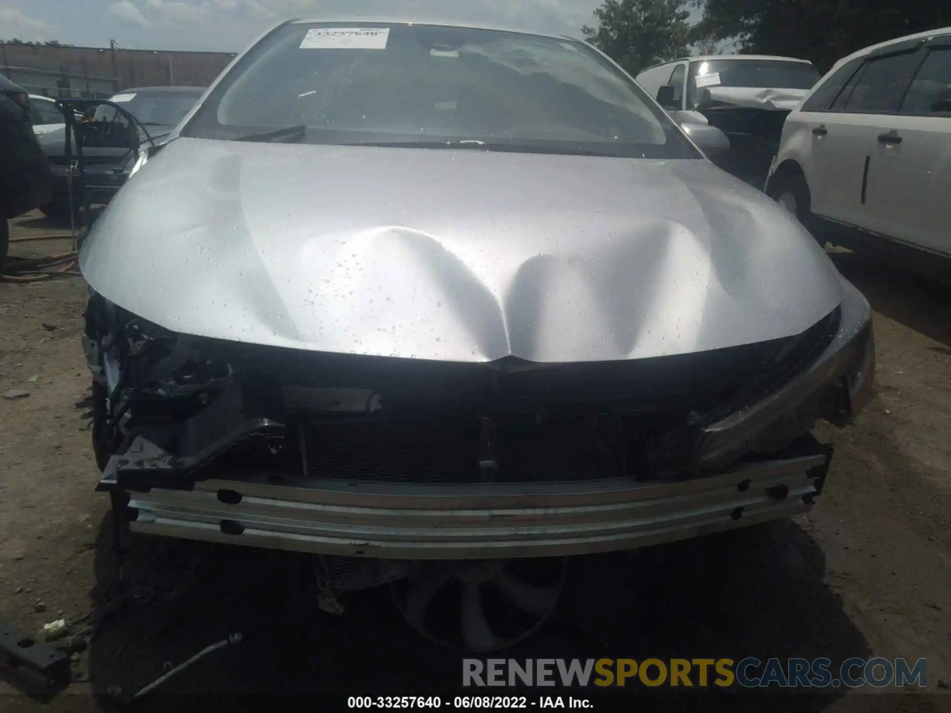 6 Photograph of a damaged car JTDEPMAE2MJ131014 TOYOTA COROLLA 2021