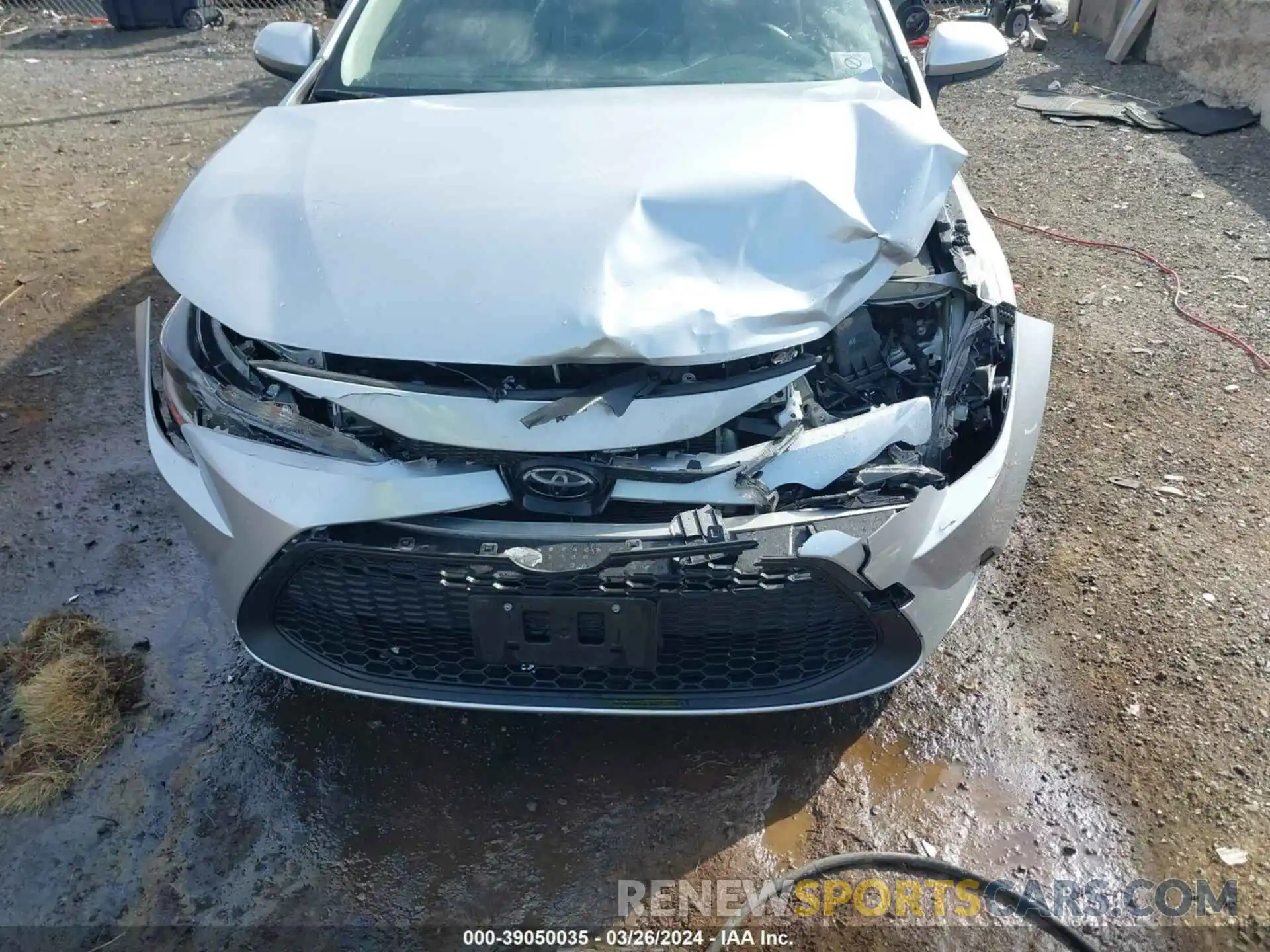 6 Photograph of a damaged car JTDEPMAE2MJ131546 TOYOTA COROLLA 2021