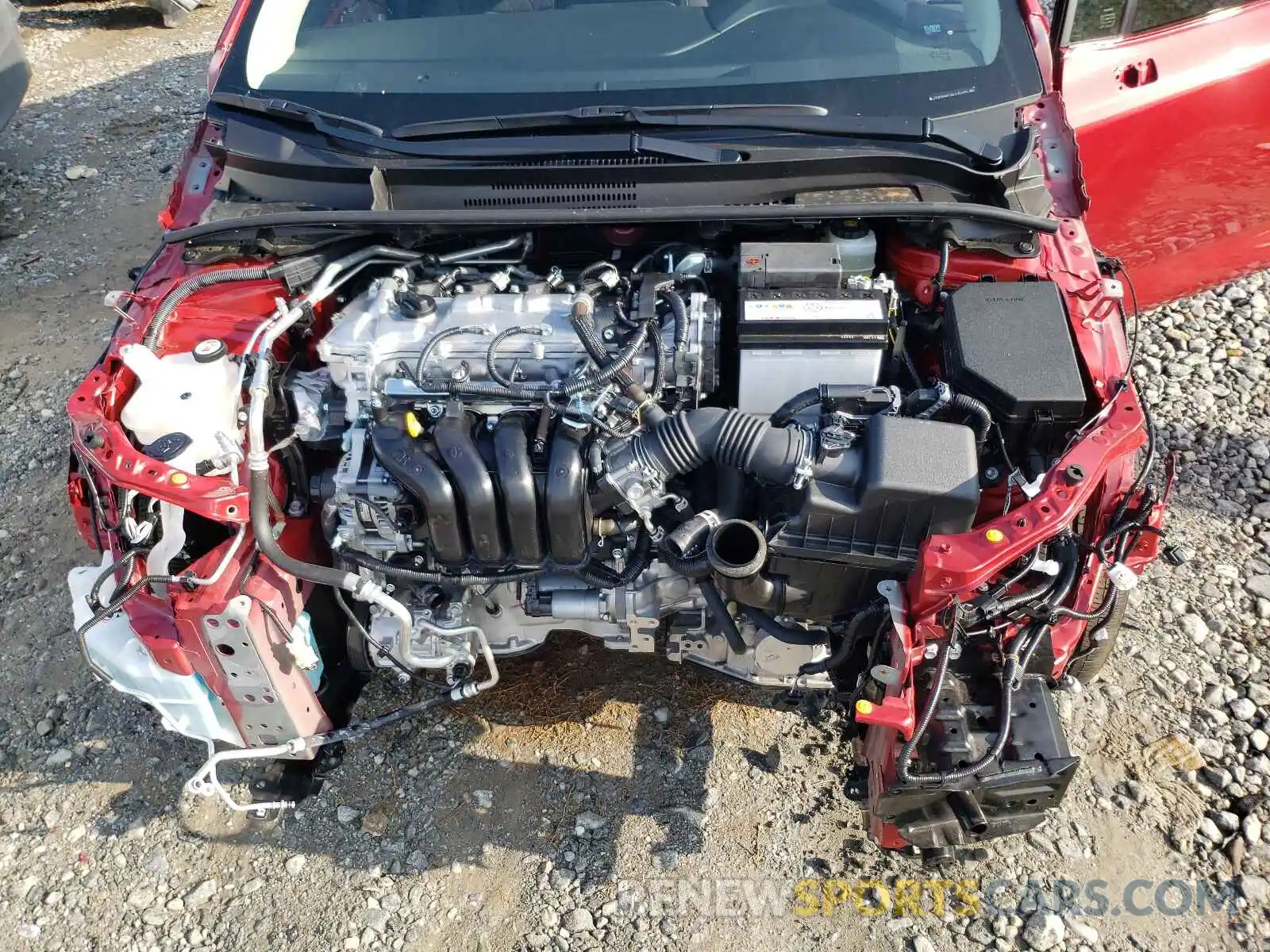 7 Photograph of a damaged car JTDEPMAE2MJ131935 TOYOTA COROLLA 2021