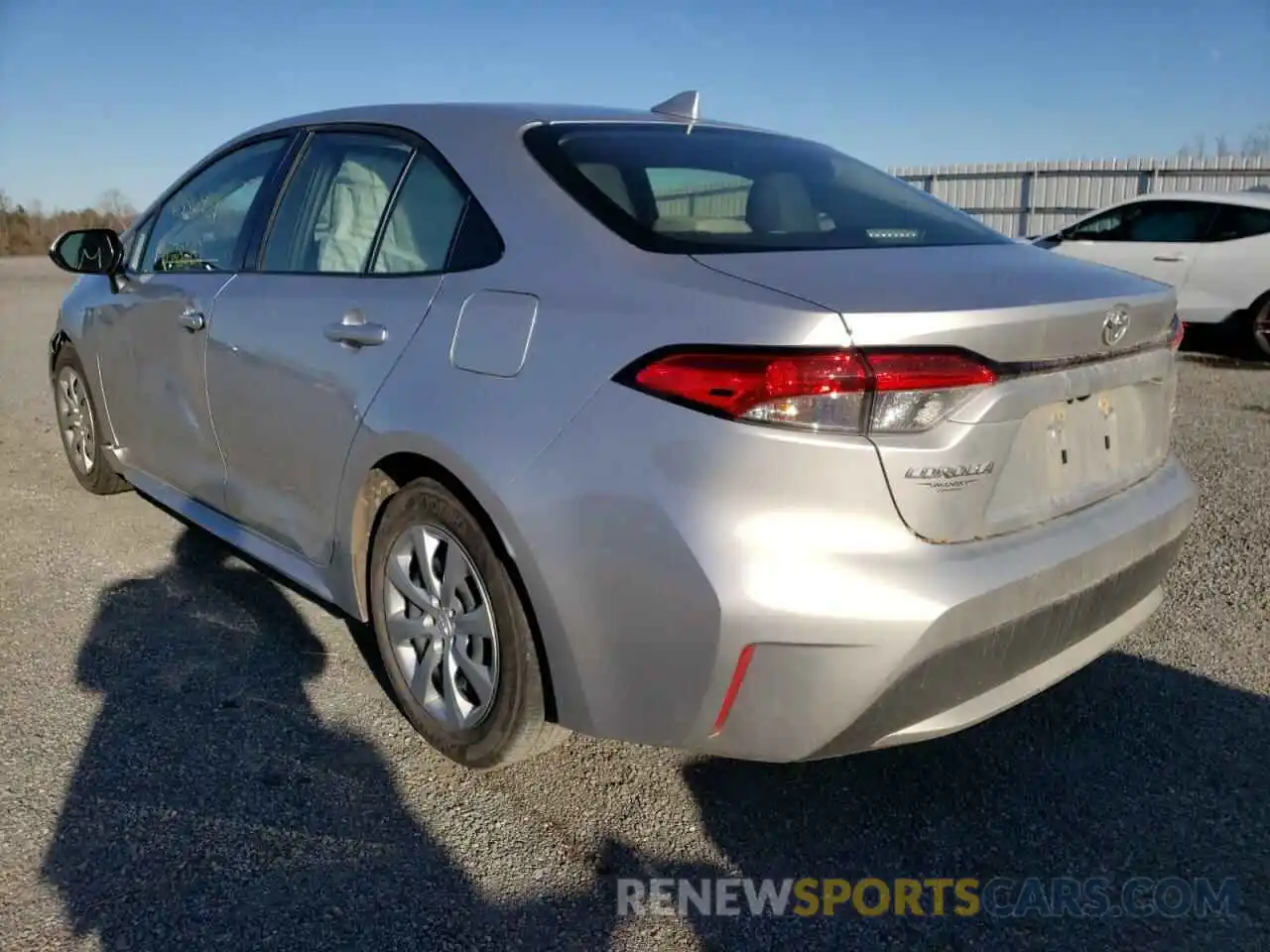 3 Photograph of a damaged car JTDEPMAE2MJ133748 TOYOTA COROLLA 2021