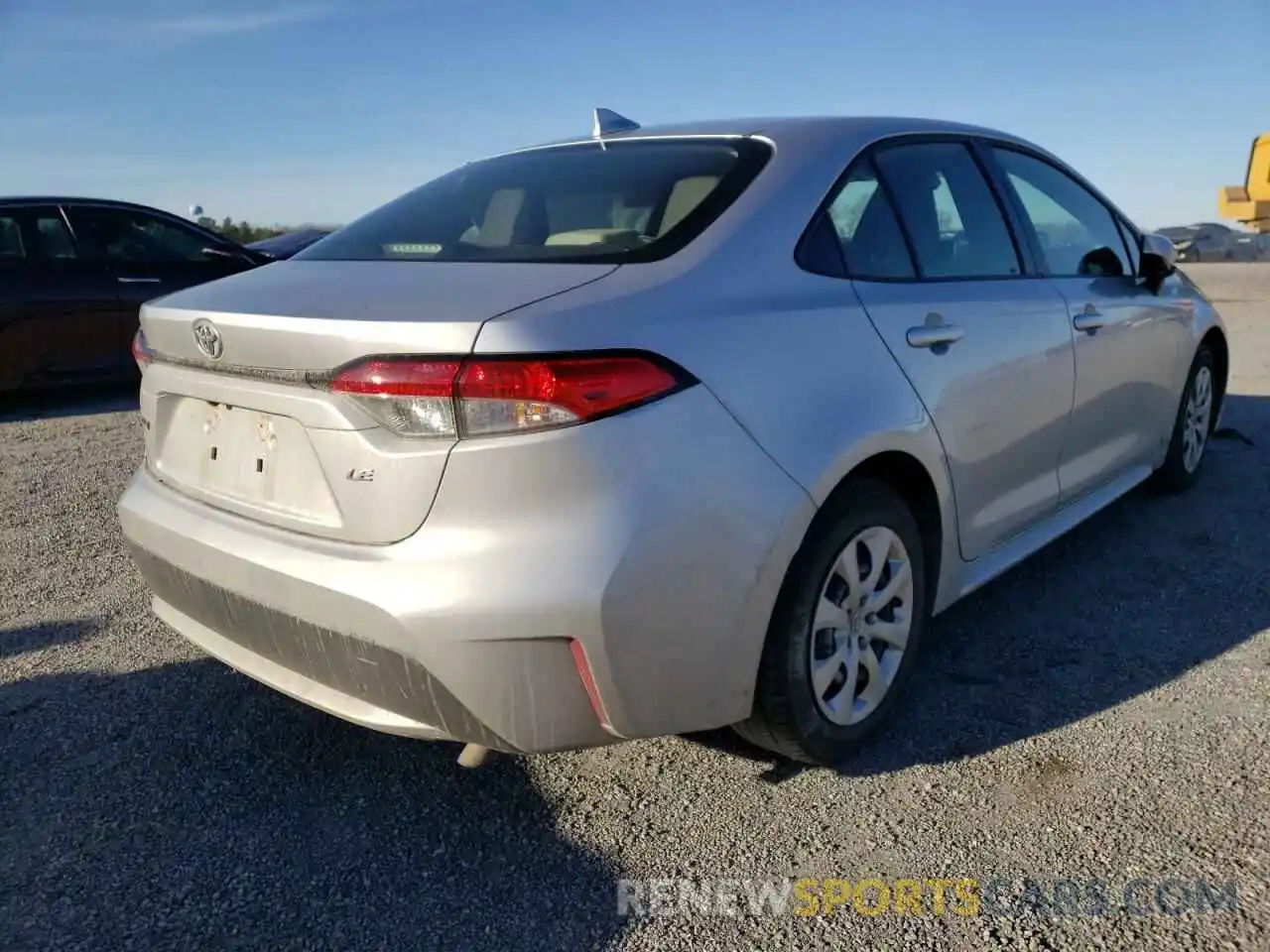 4 Photograph of a damaged car JTDEPMAE2MJ133748 TOYOTA COROLLA 2021