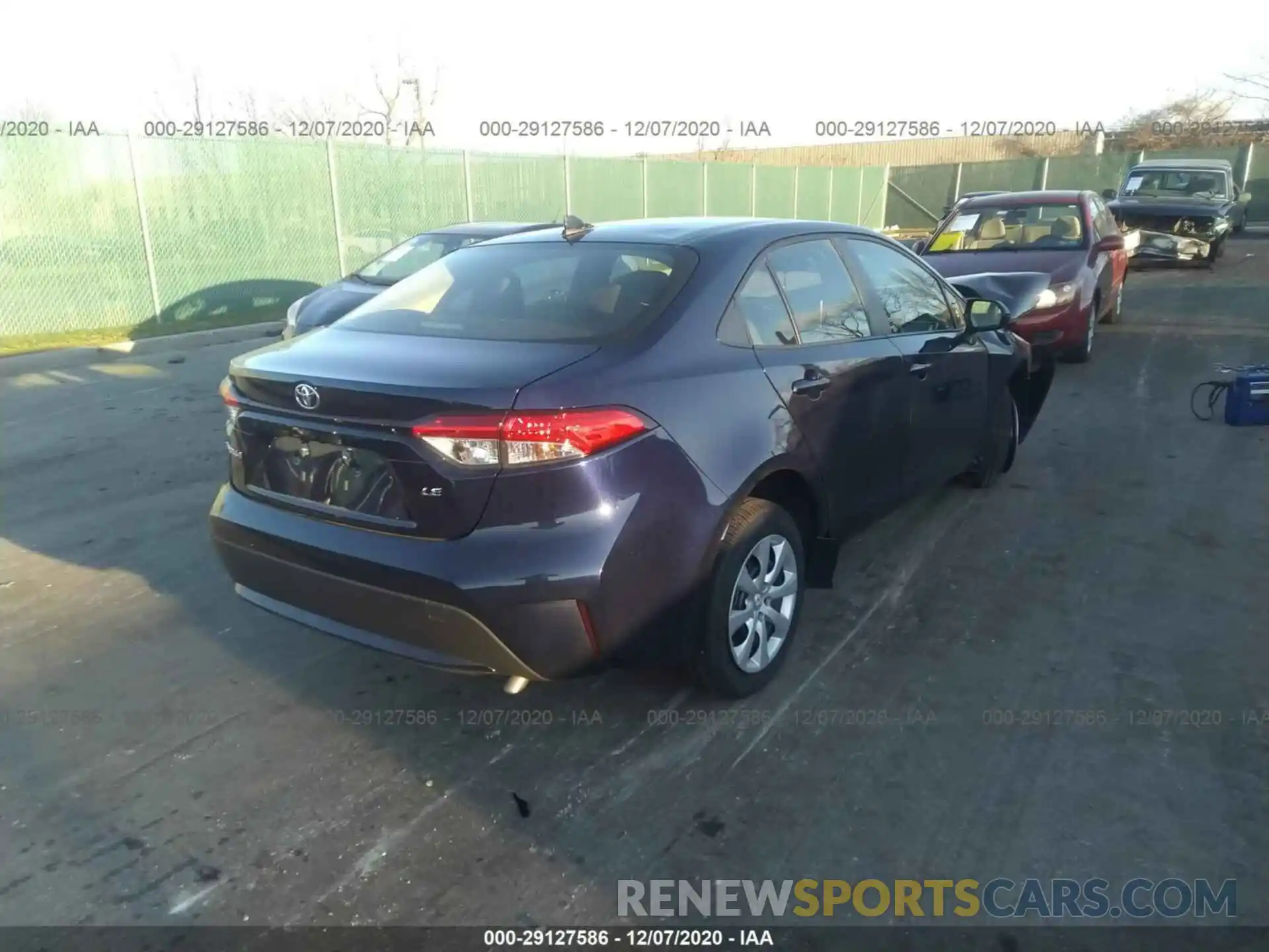 4 Photograph of a damaged car JTDEPMAE2MJ134365 TOYOTA COROLLA 2021