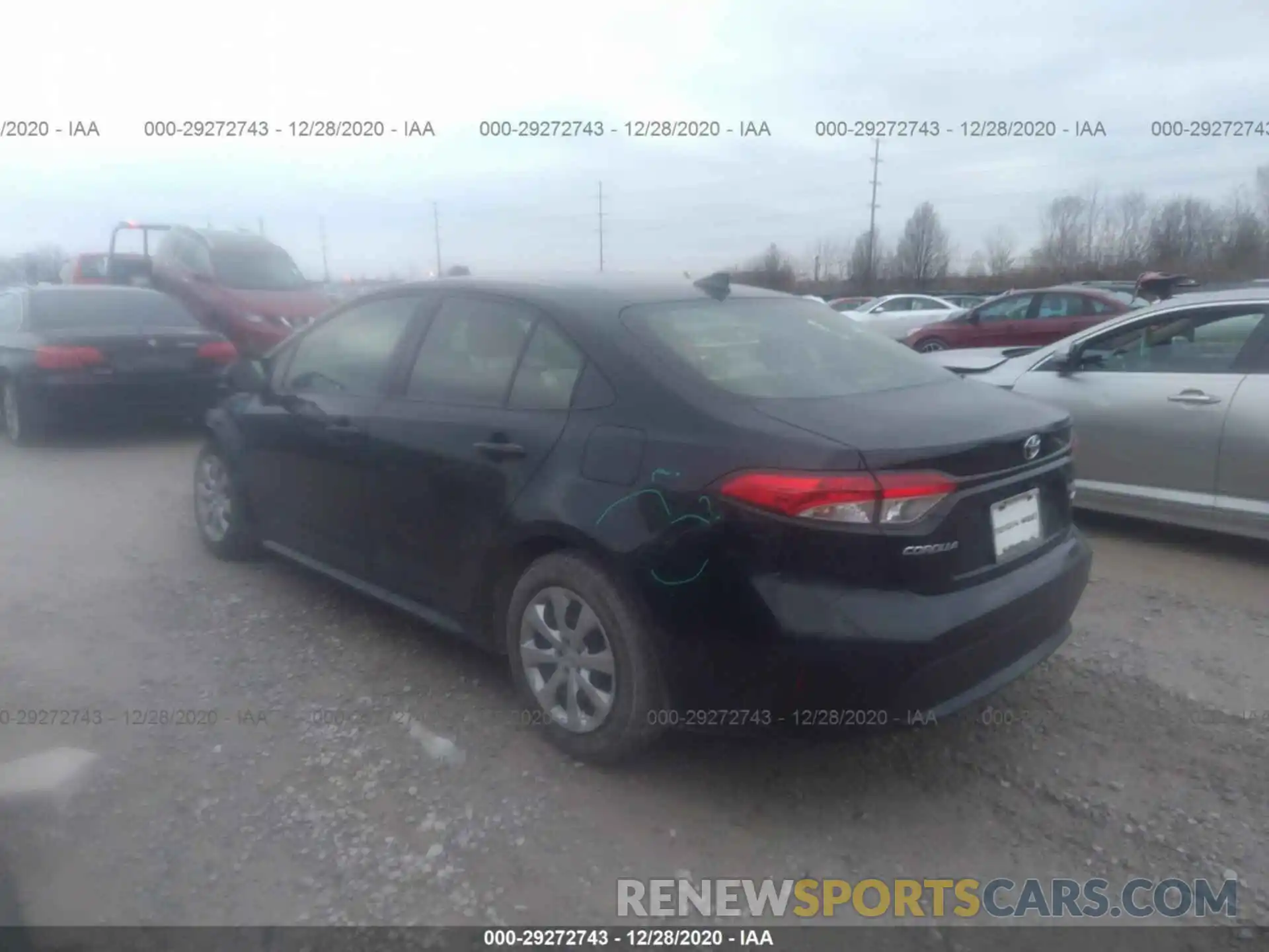 3 Photograph of a damaged car JTDEPMAE2MJ134415 TOYOTA COROLLA 2021