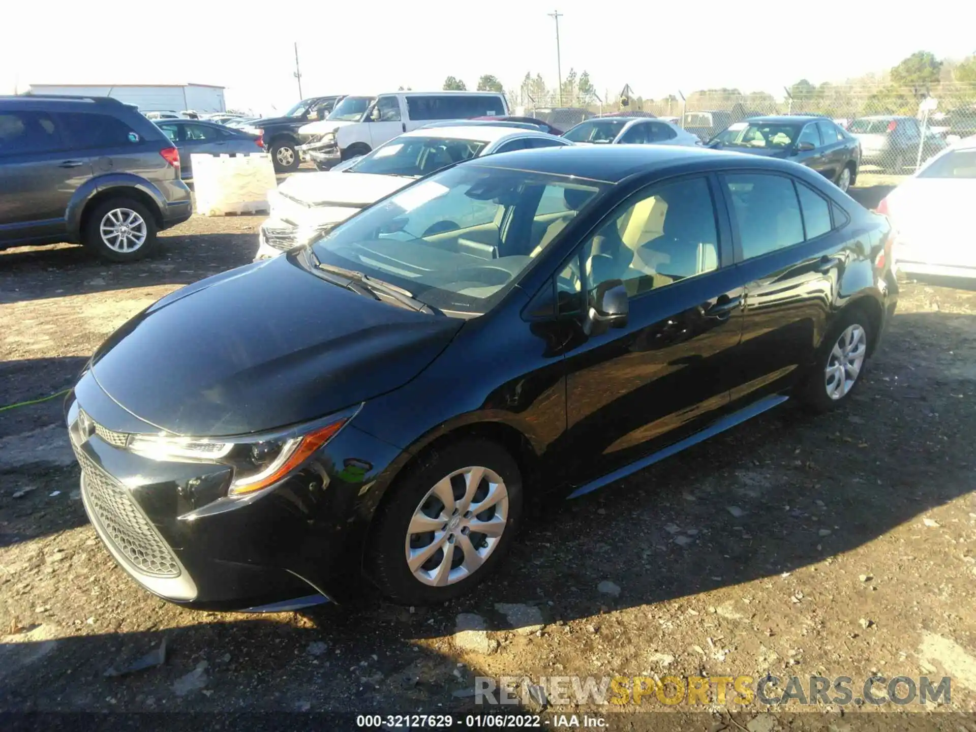 2 Photograph of a damaged car JTDEPMAE2MJ136620 TOYOTA COROLLA 2021