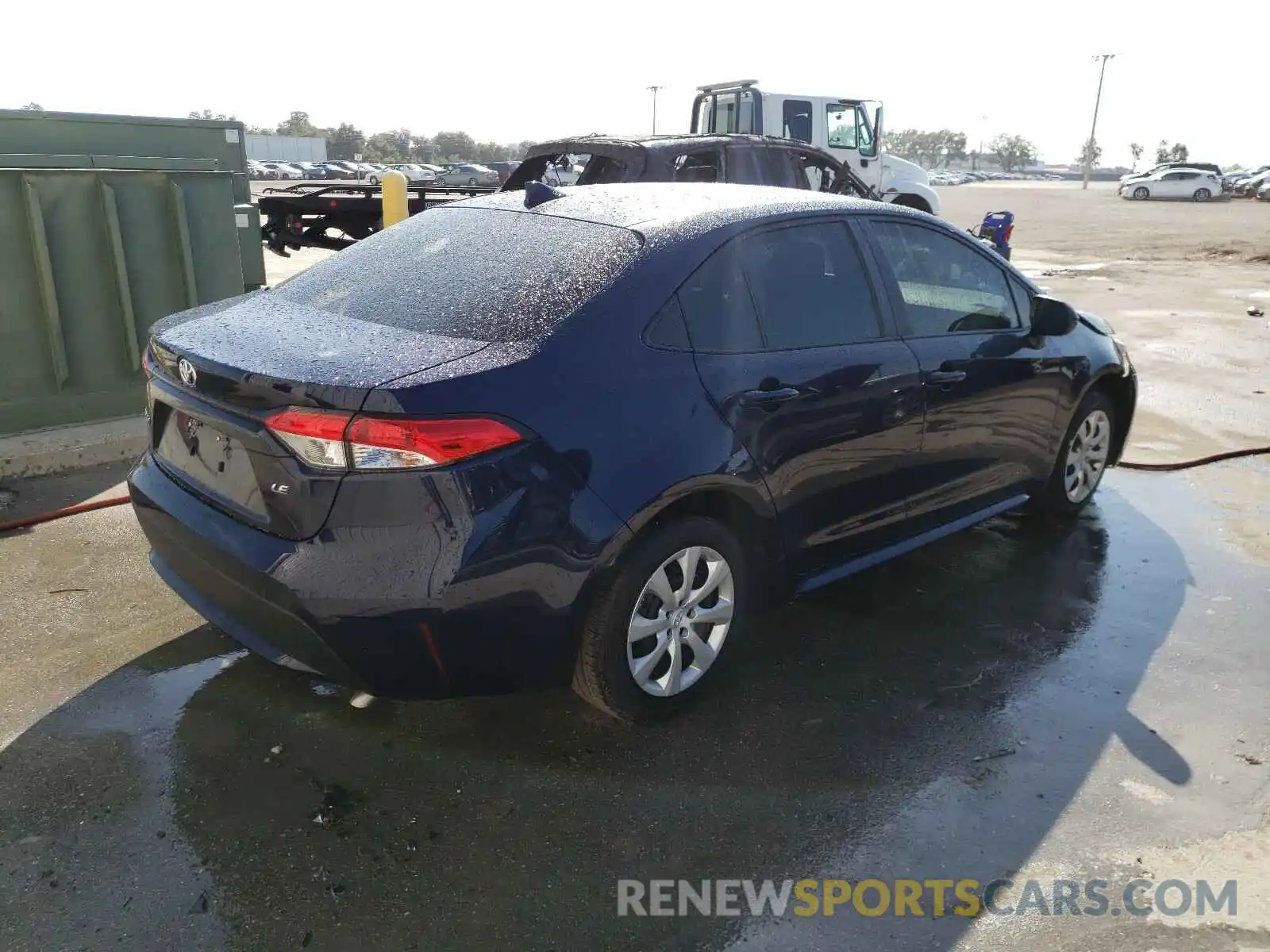 4 Photograph of a damaged car JTDEPMAE2MJ137427 TOYOTA COROLLA 2021