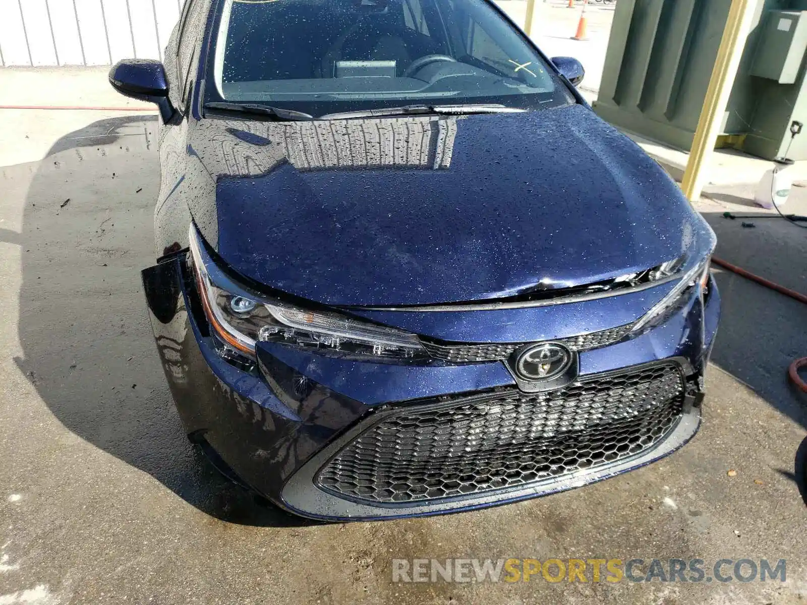 9 Photograph of a damaged car JTDEPMAE2MJ137427 TOYOTA COROLLA 2021