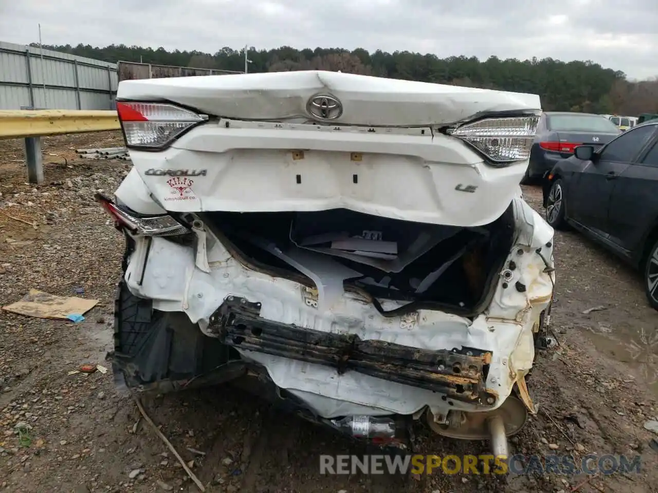 9 Photograph of a damaged car JTDEPMAE2MJ137752 TOYOTA COROLLA 2021