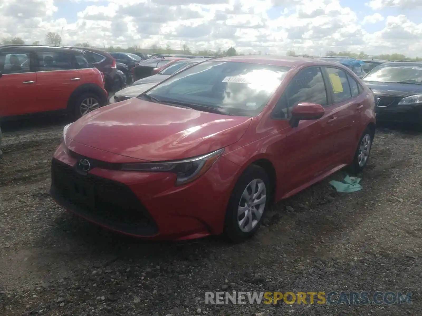 2 Photograph of a damaged car JTDEPMAE2MJ138755 TOYOTA COROLLA 2021