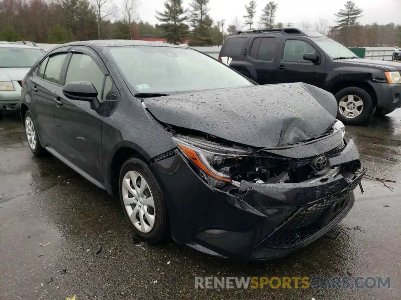 1 Photograph of a damaged car JTDEPMAE2MJ139288 TOYOTA COROLLA 2021