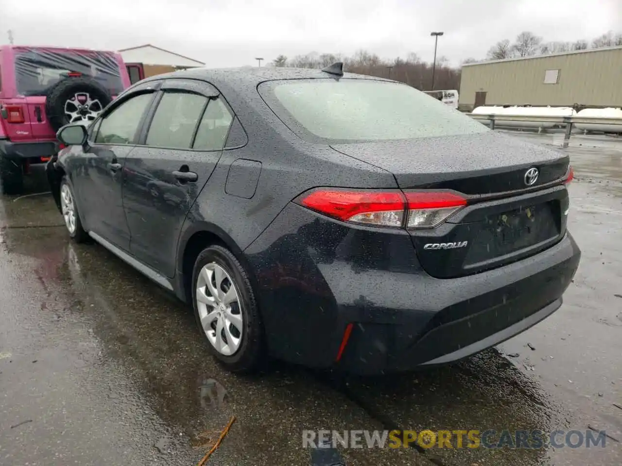 3 Photograph of a damaged car JTDEPMAE2MJ139288 TOYOTA COROLLA 2021