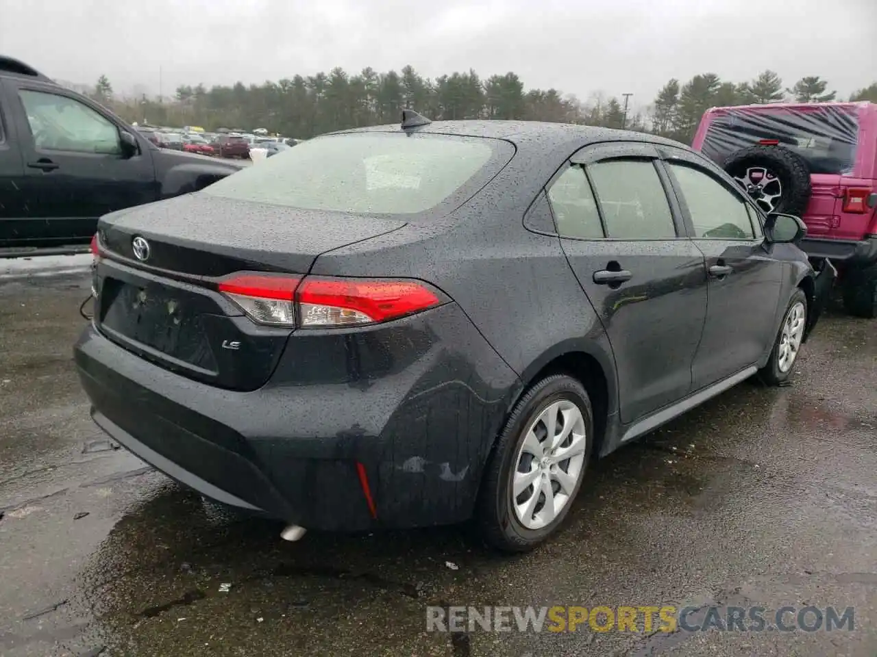 4 Photograph of a damaged car JTDEPMAE2MJ139288 TOYOTA COROLLA 2021