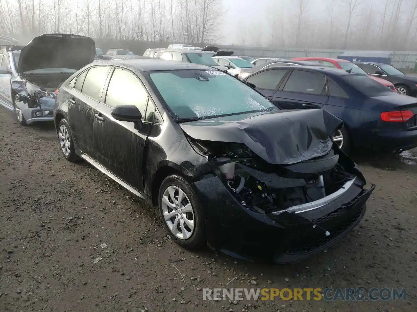 1 Photograph of a damaged car JTDEPMAE2MJ139498 TOYOTA COROLLA 2021