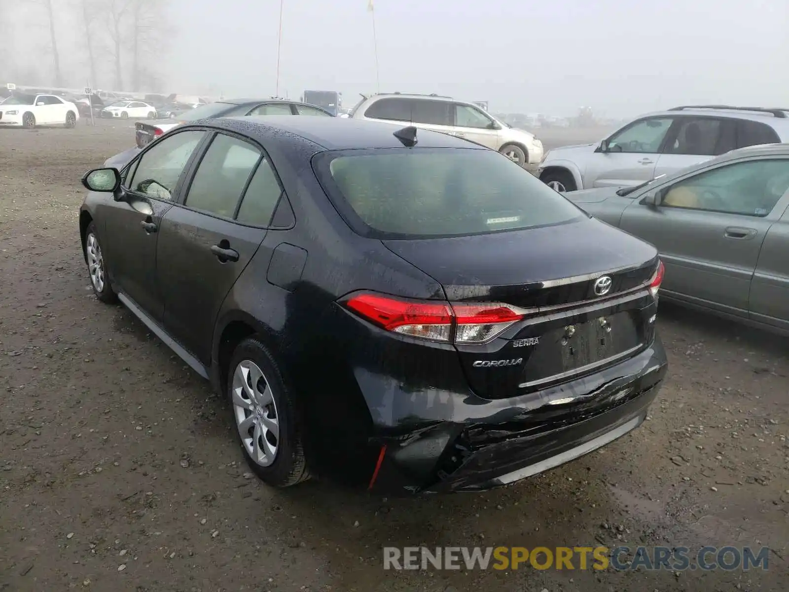 3 Photograph of a damaged car JTDEPMAE2MJ139498 TOYOTA COROLLA 2021