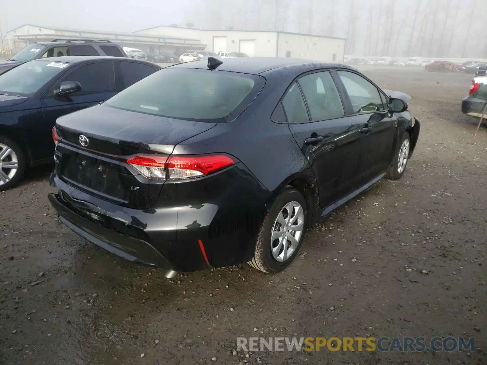 4 Photograph of a damaged car JTDEPMAE2MJ139498 TOYOTA COROLLA 2021