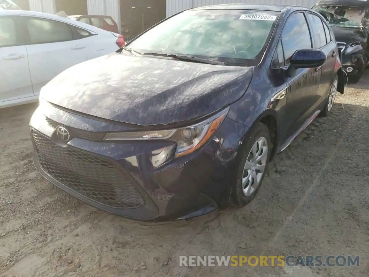 2 Photograph of a damaged car JTDEPMAE2MJ139775 TOYOTA COROLLA 2021