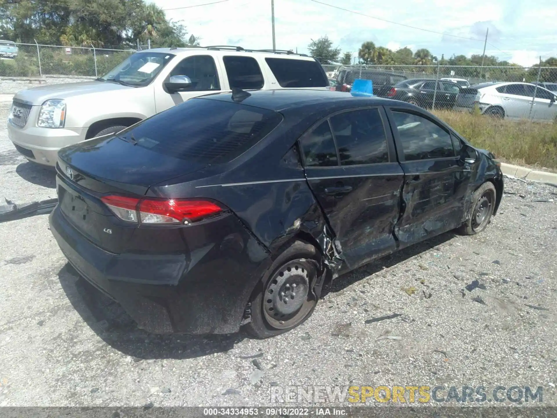 4 Photograph of a damaged car JTDEPMAE2MJ140036 TOYOTA COROLLA 2021