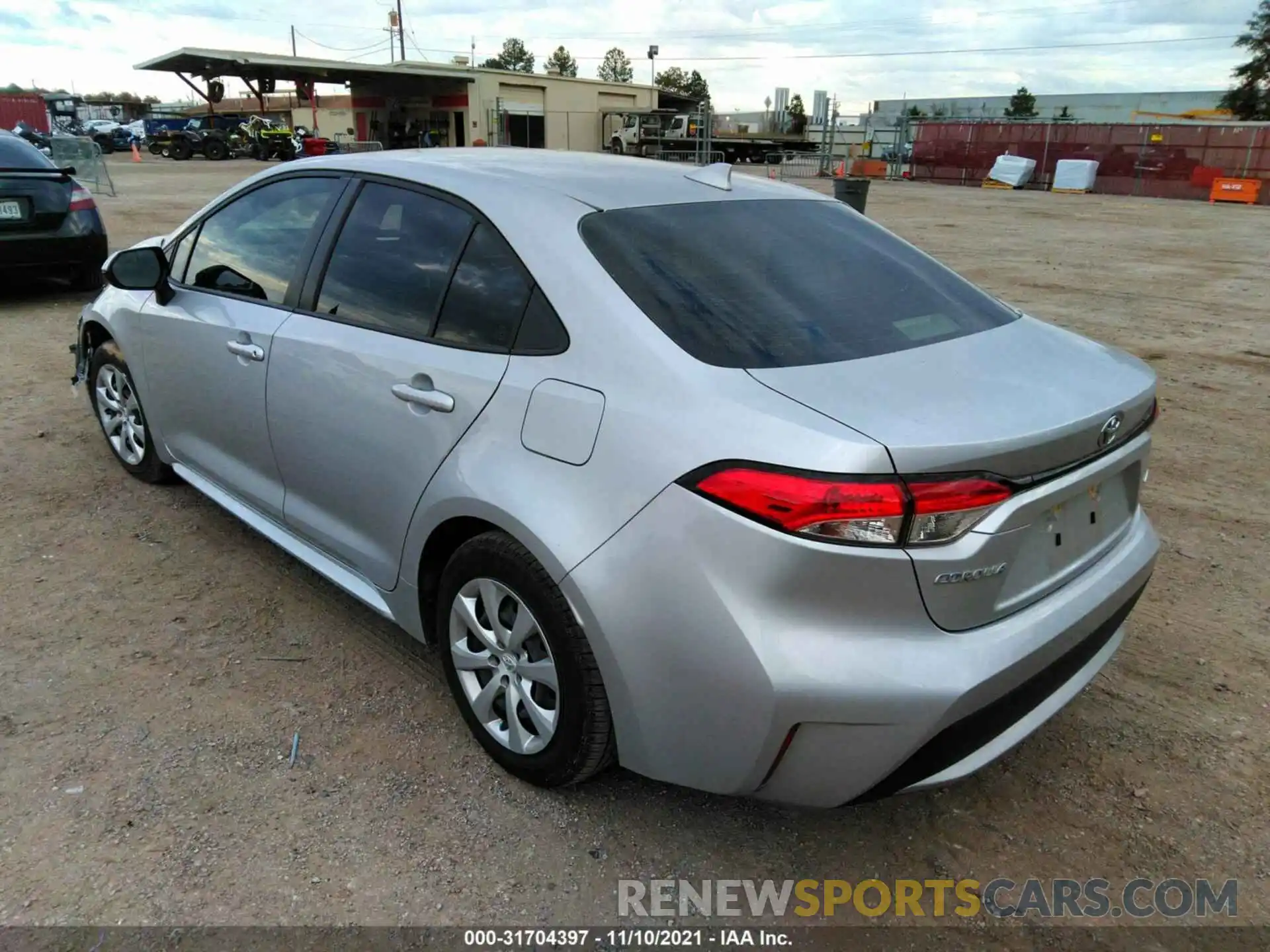 3 Photograph of a damaged car JTDEPMAE2MJ142305 TOYOTA COROLLA 2021