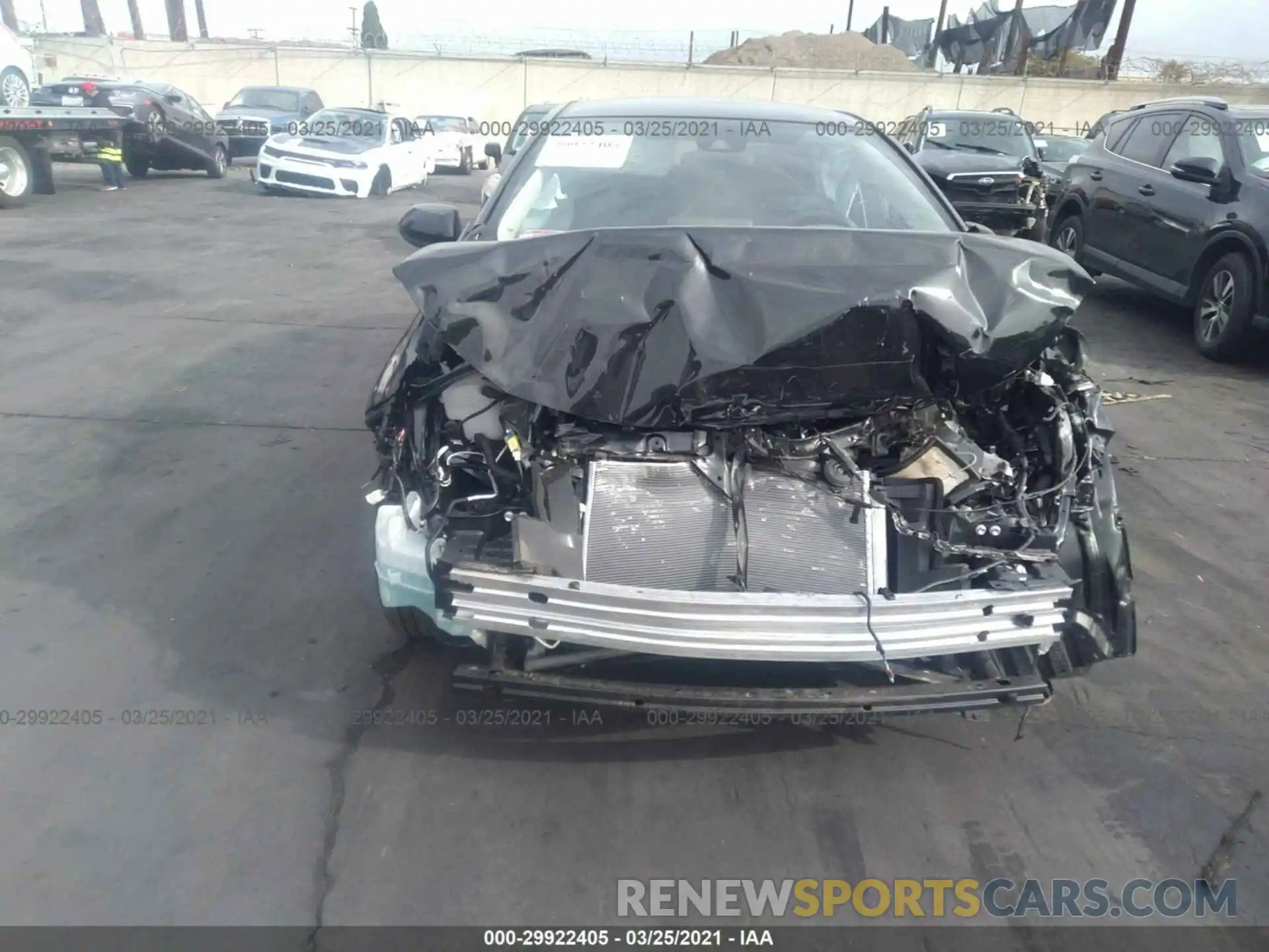 6 Photograph of a damaged car JTDEPMAE2MJ142904 TOYOTA COROLLA 2021