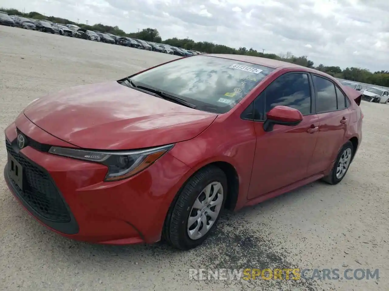 2 Photograph of a damaged car JTDEPMAE2MJ143180 TOYOTA COROLLA 2021