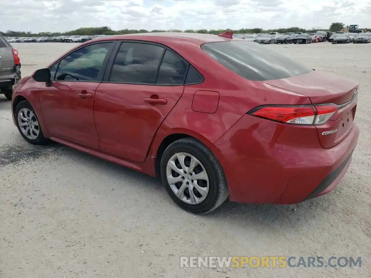 3 Photograph of a damaged car JTDEPMAE2MJ143180 TOYOTA COROLLA 2021