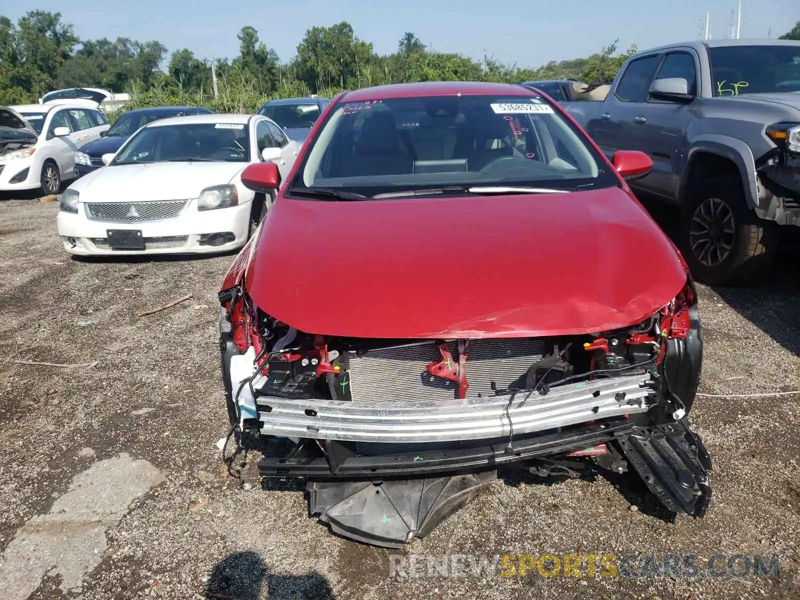 9 Photograph of a damaged car JTDEPMAE2MJ143292 TOYOTA COROLLA 2021