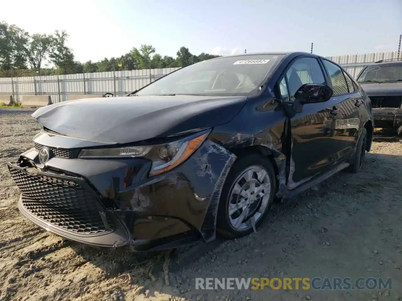 2 Photograph of a damaged car JTDEPMAE2MJ143325 TOYOTA COROLLA 2021