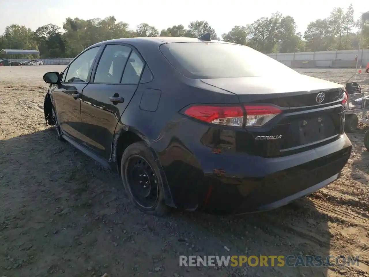 3 Photograph of a damaged car JTDEPMAE2MJ143325 TOYOTA COROLLA 2021