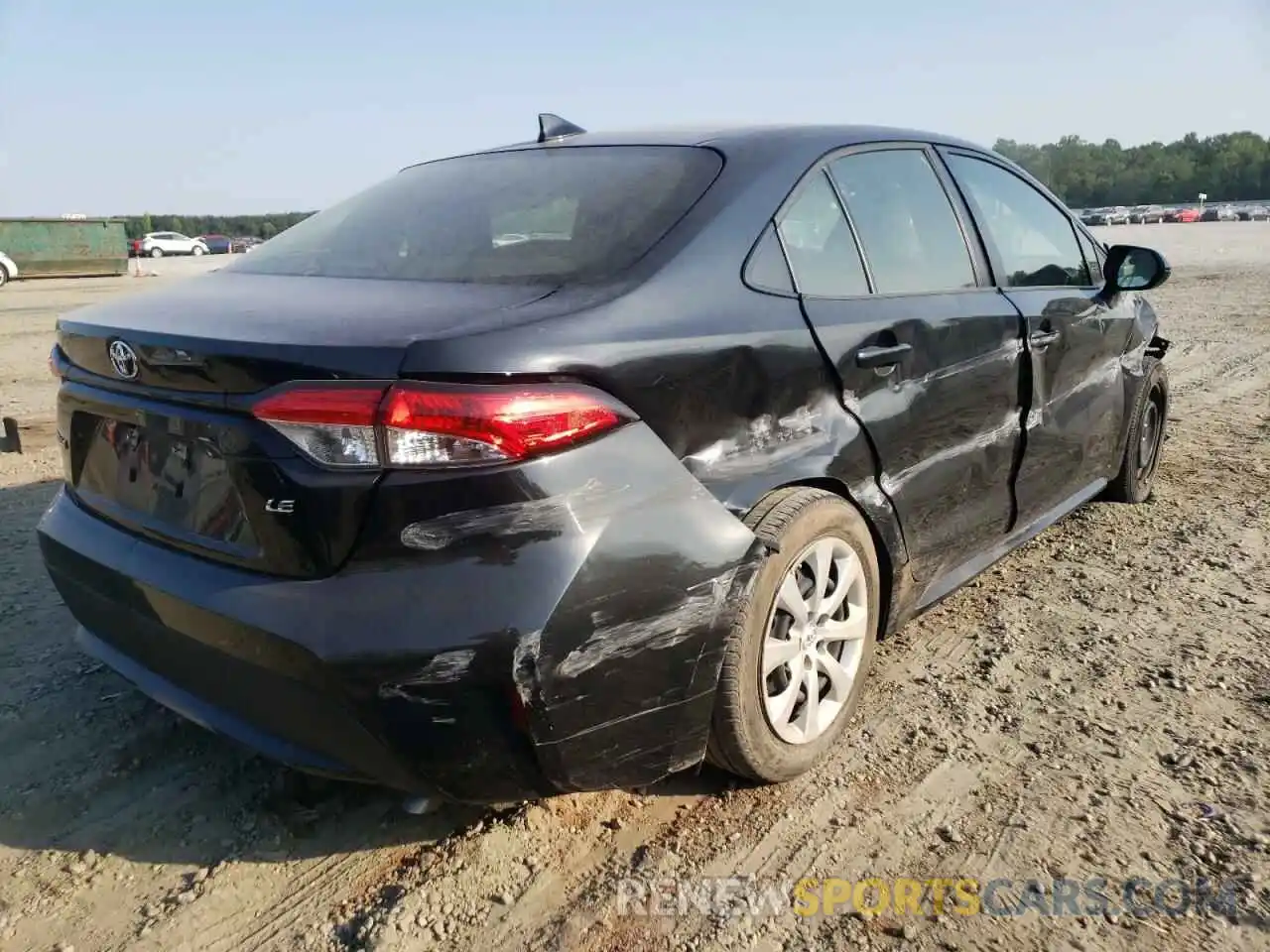 4 Photograph of a damaged car JTDEPMAE2MJ143325 TOYOTA COROLLA 2021