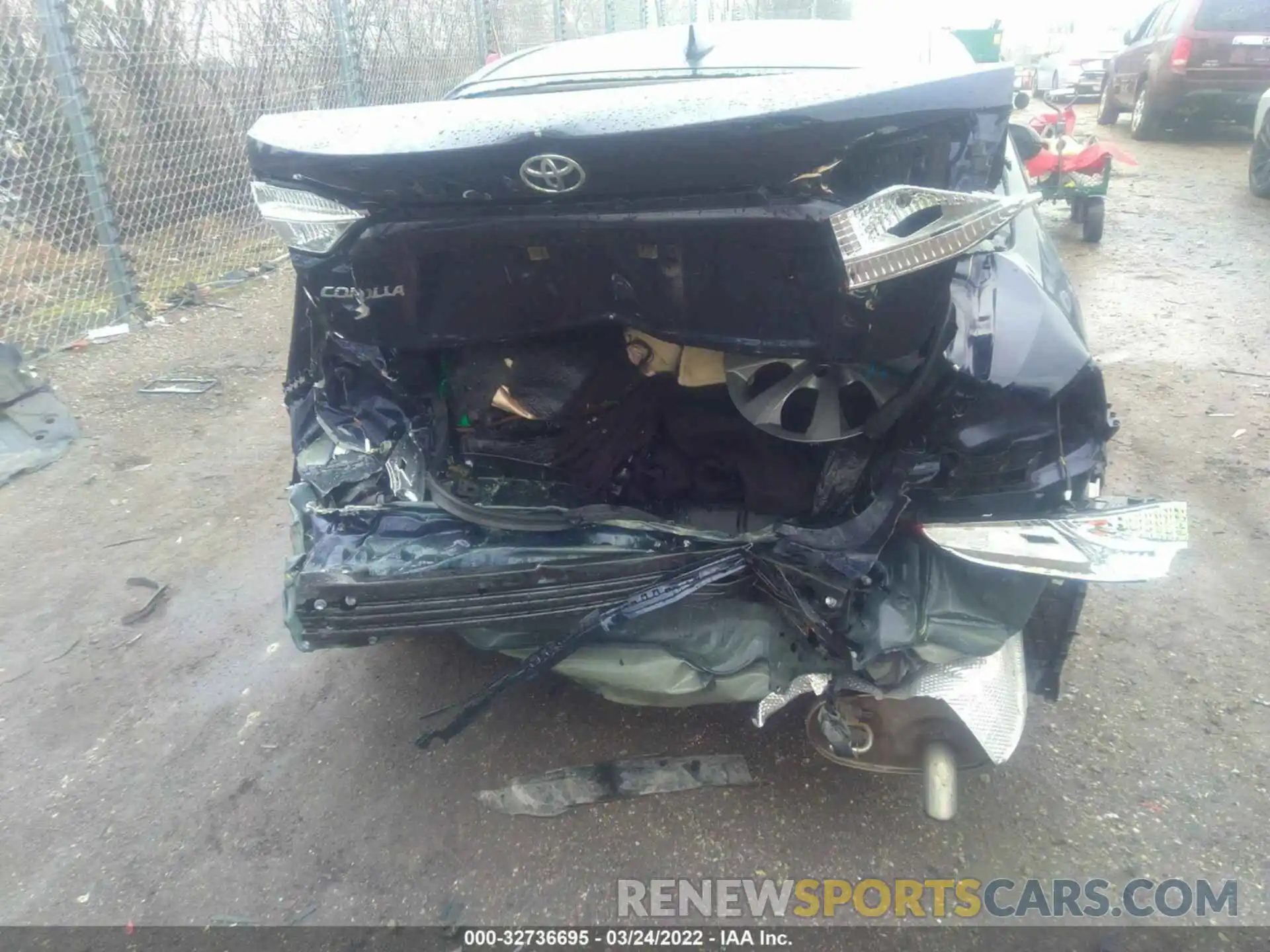 11 Photograph of a damaged car JTDEPMAE2MJ143342 TOYOTA COROLLA 2021