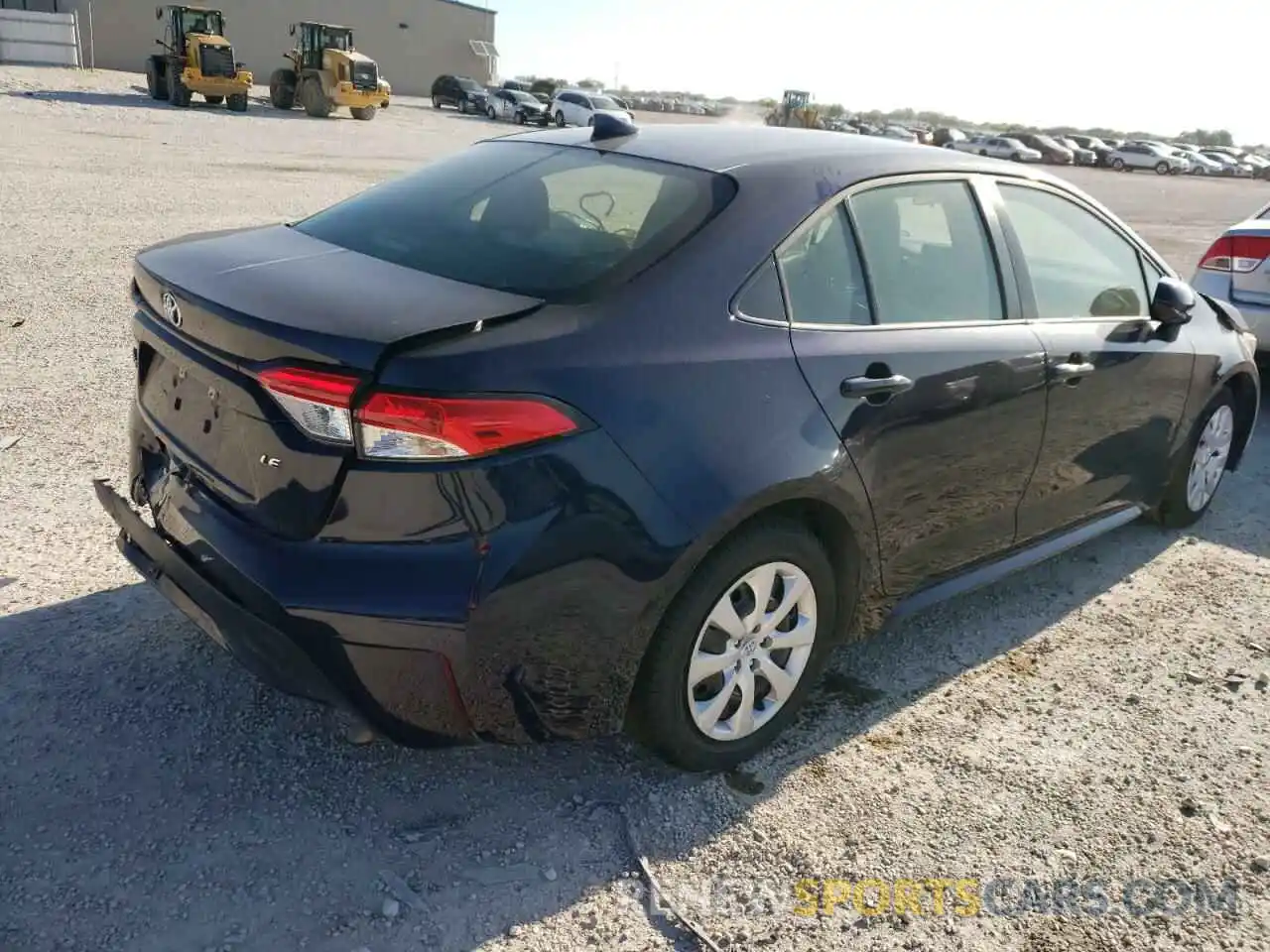 4 Photograph of a damaged car JTDEPMAE2MJ144247 TOYOTA COROLLA 2021