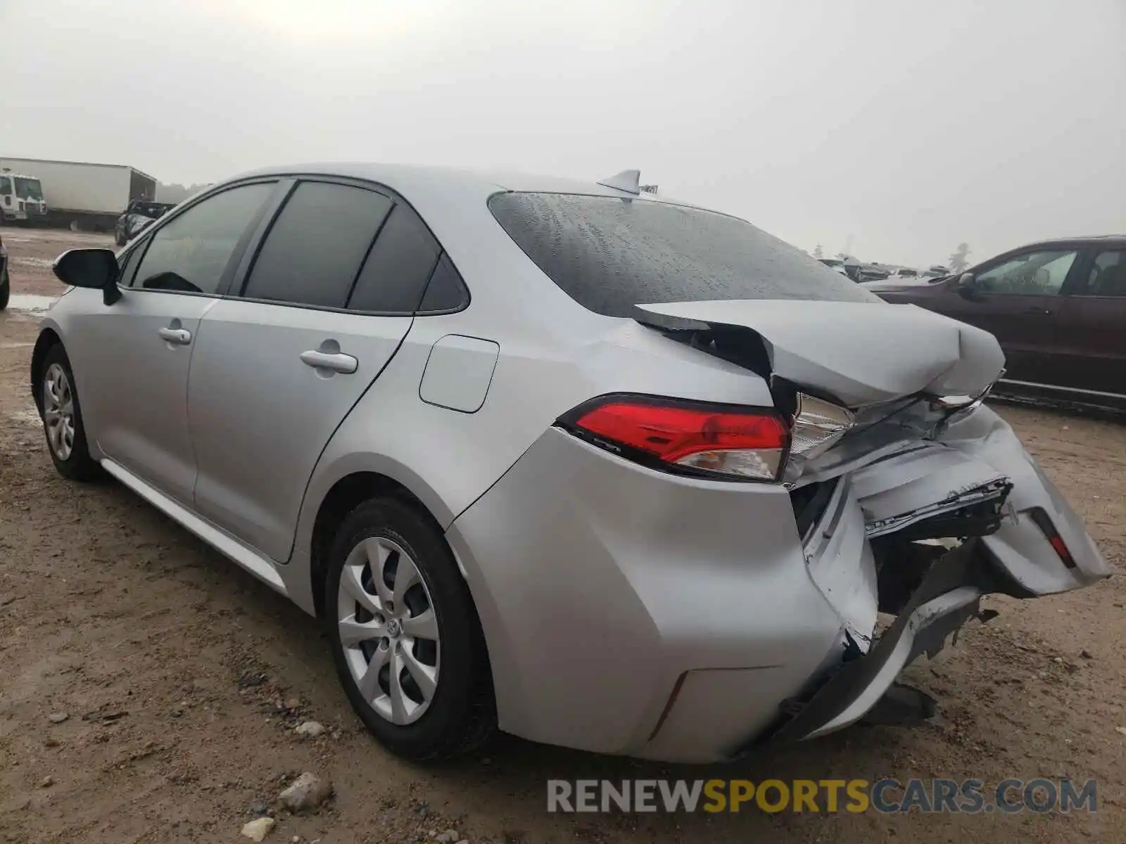 3 Photograph of a damaged car JTDEPMAE2MJ145558 TOYOTA COROLLA 2021