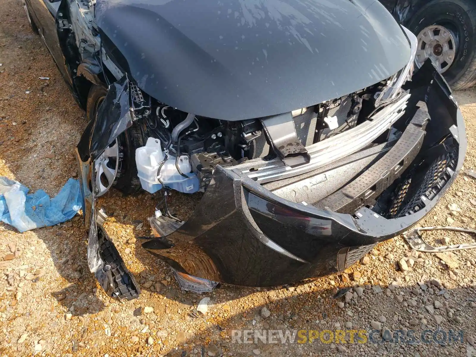 9 Photograph of a damaged car JTDEPMAE2MJ146497 TOYOTA COROLLA 2021