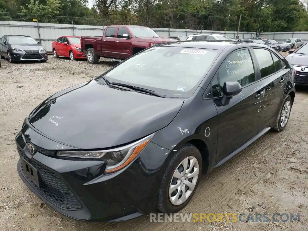 2 Photograph of a damaged car JTDEPMAE2MJ147410 TOYOTA COROLLA 2021