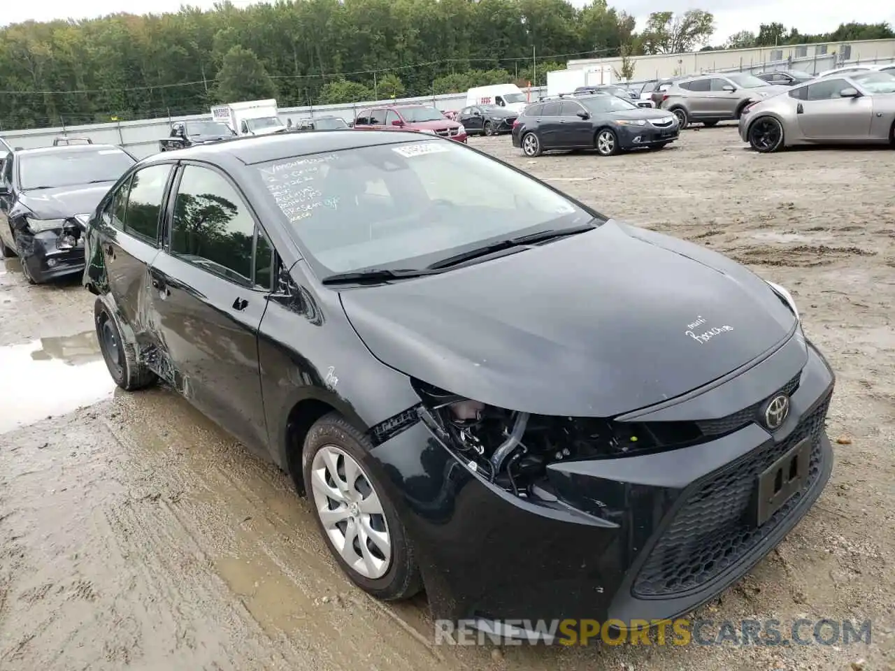 9 Photograph of a damaged car JTDEPMAE2MJ147410 TOYOTA COROLLA 2021