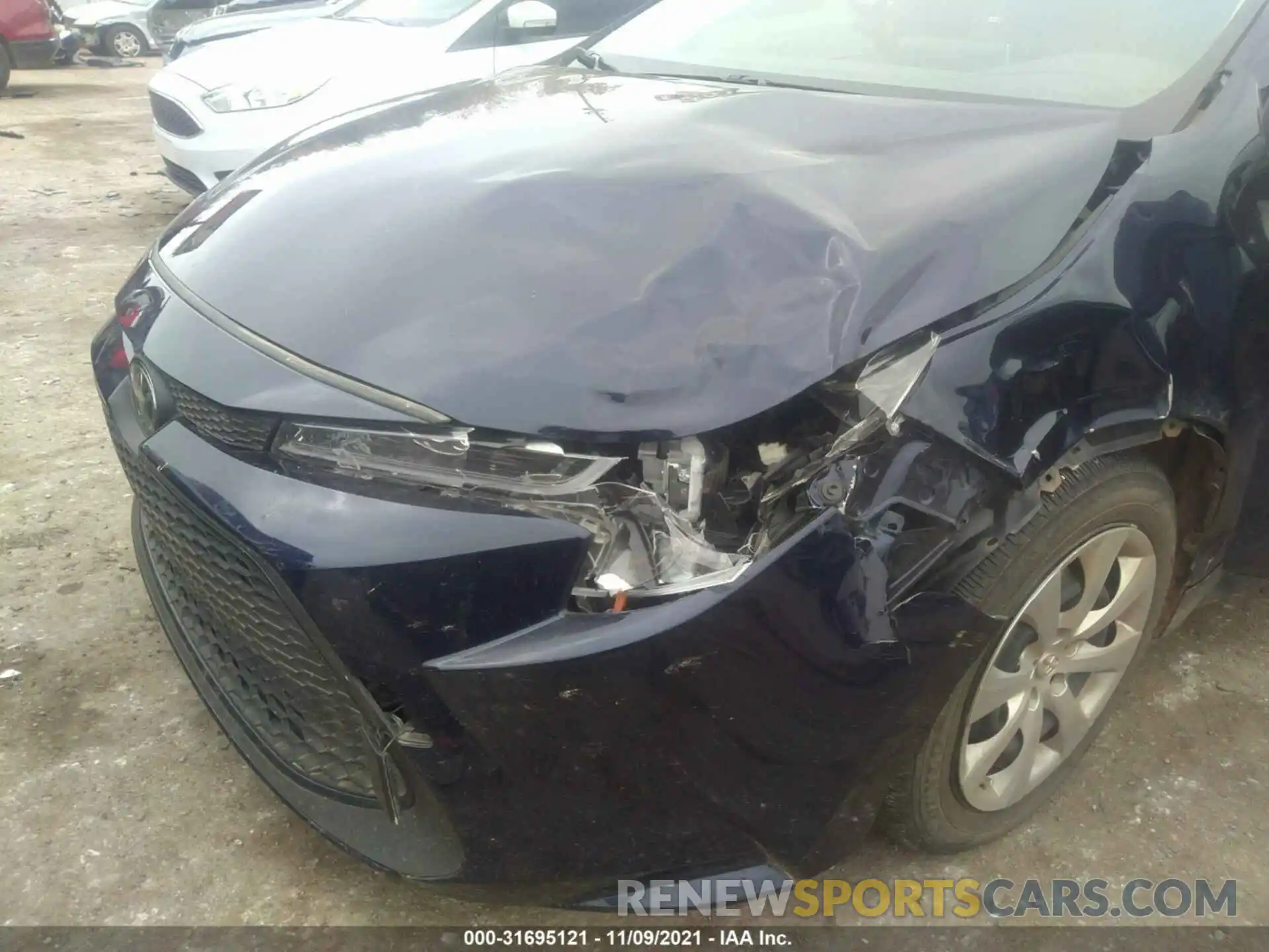 6 Photograph of a damaged car JTDEPMAE2MJ148864 TOYOTA COROLLA 2021