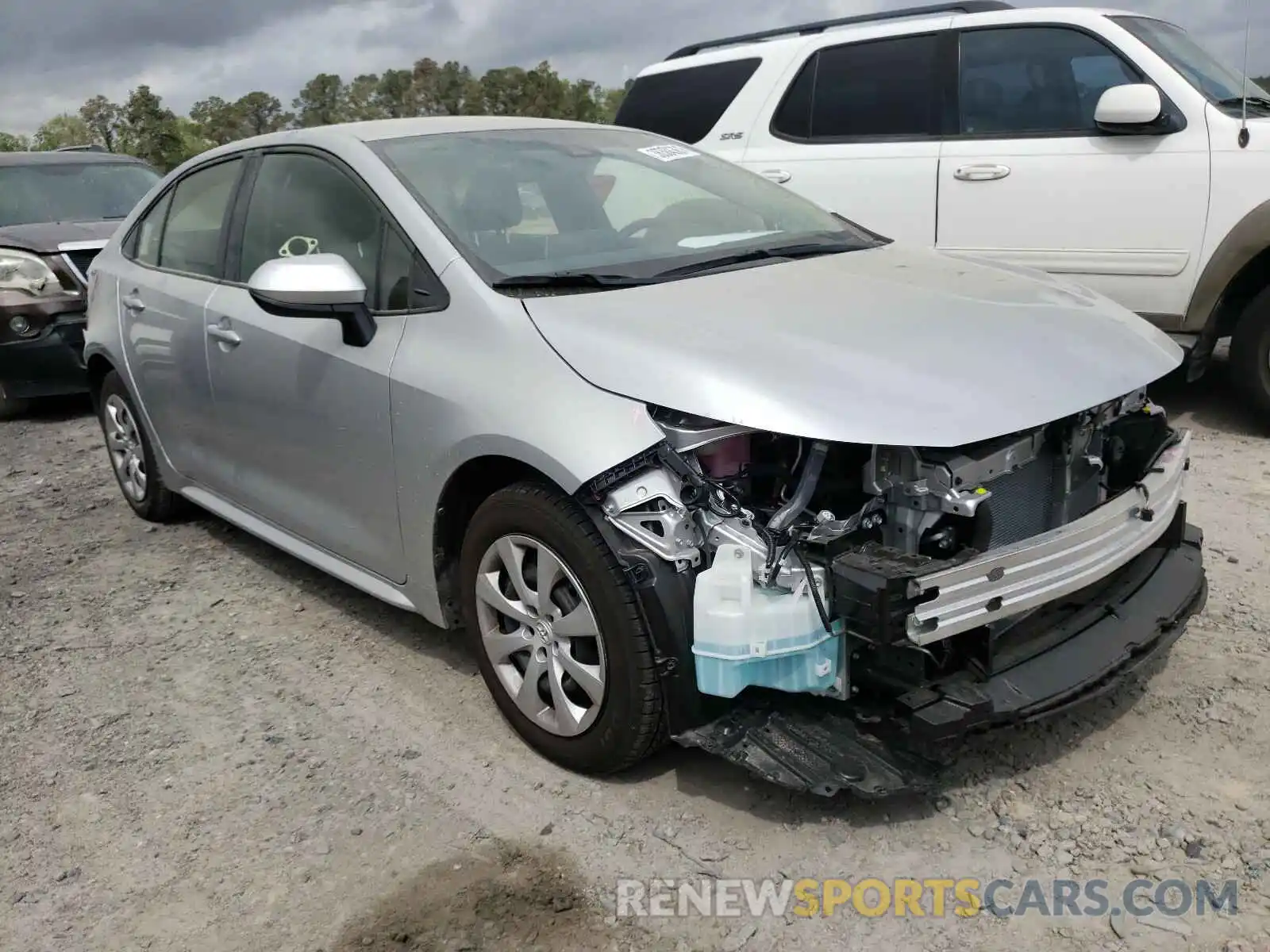 1 Photograph of a damaged car JTDEPMAE2MJ150517 TOYOTA COROLLA 2021