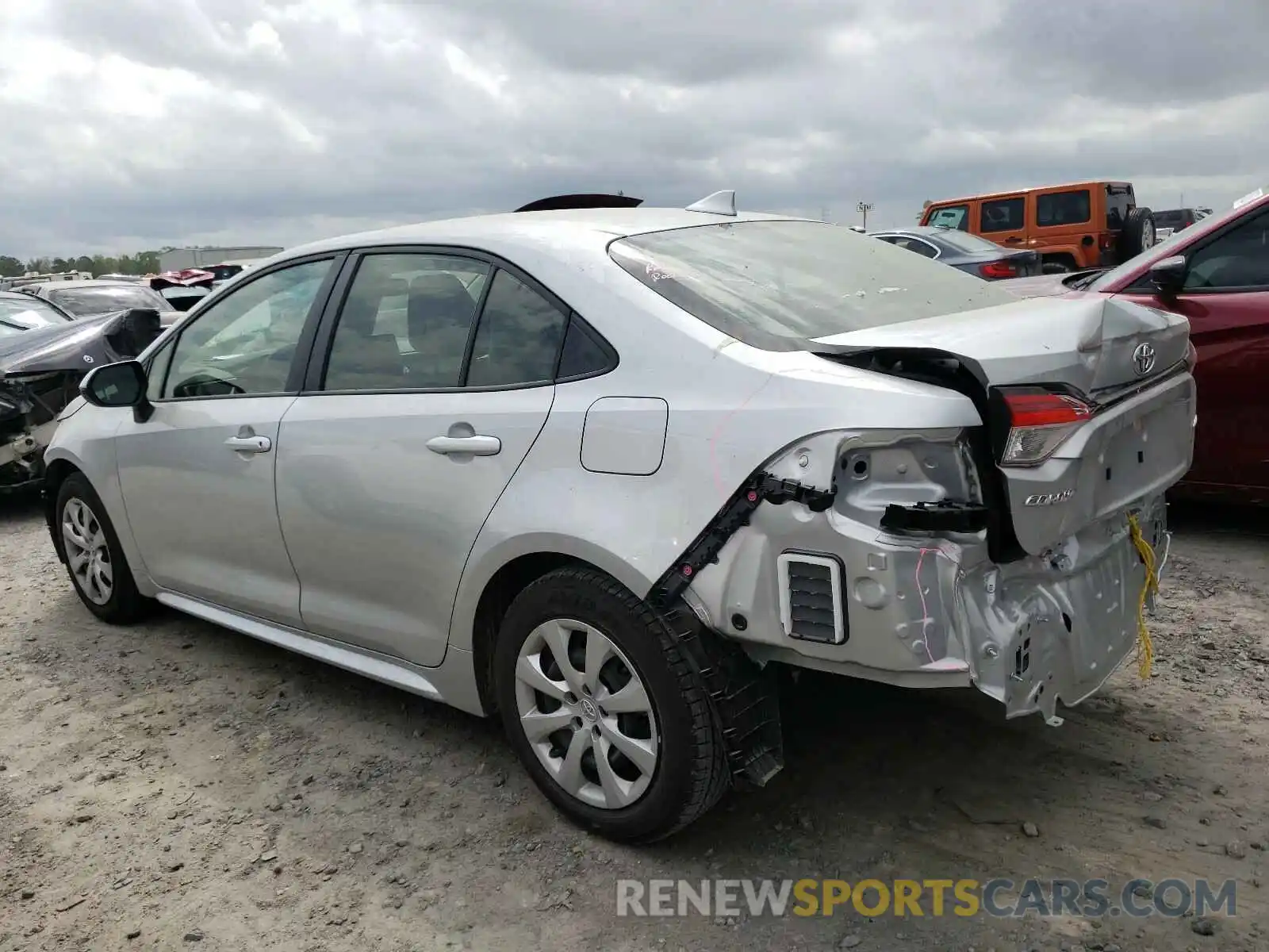 3 Photograph of a damaged car JTDEPMAE2MJ150517 TOYOTA COROLLA 2021