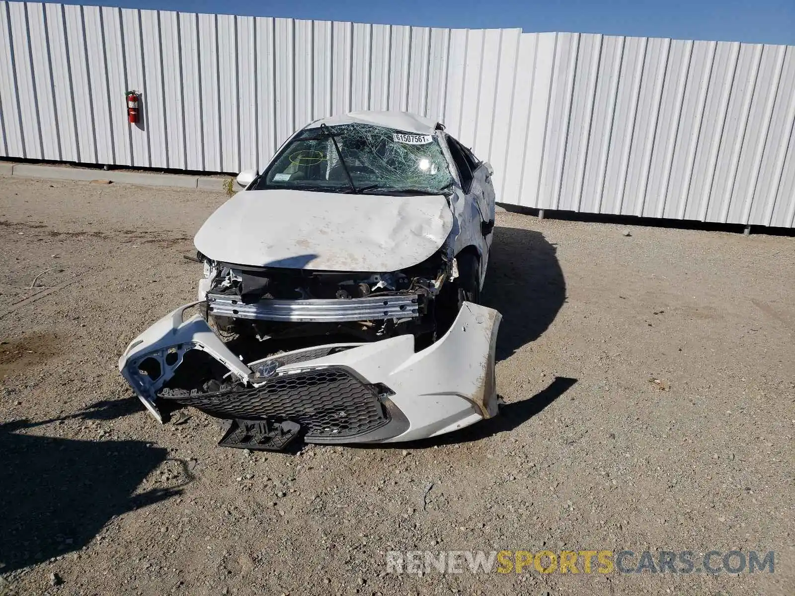 9 Photograph of a damaged car JTDEPMAE2MJ151828 TOYOTA COROLLA 2021