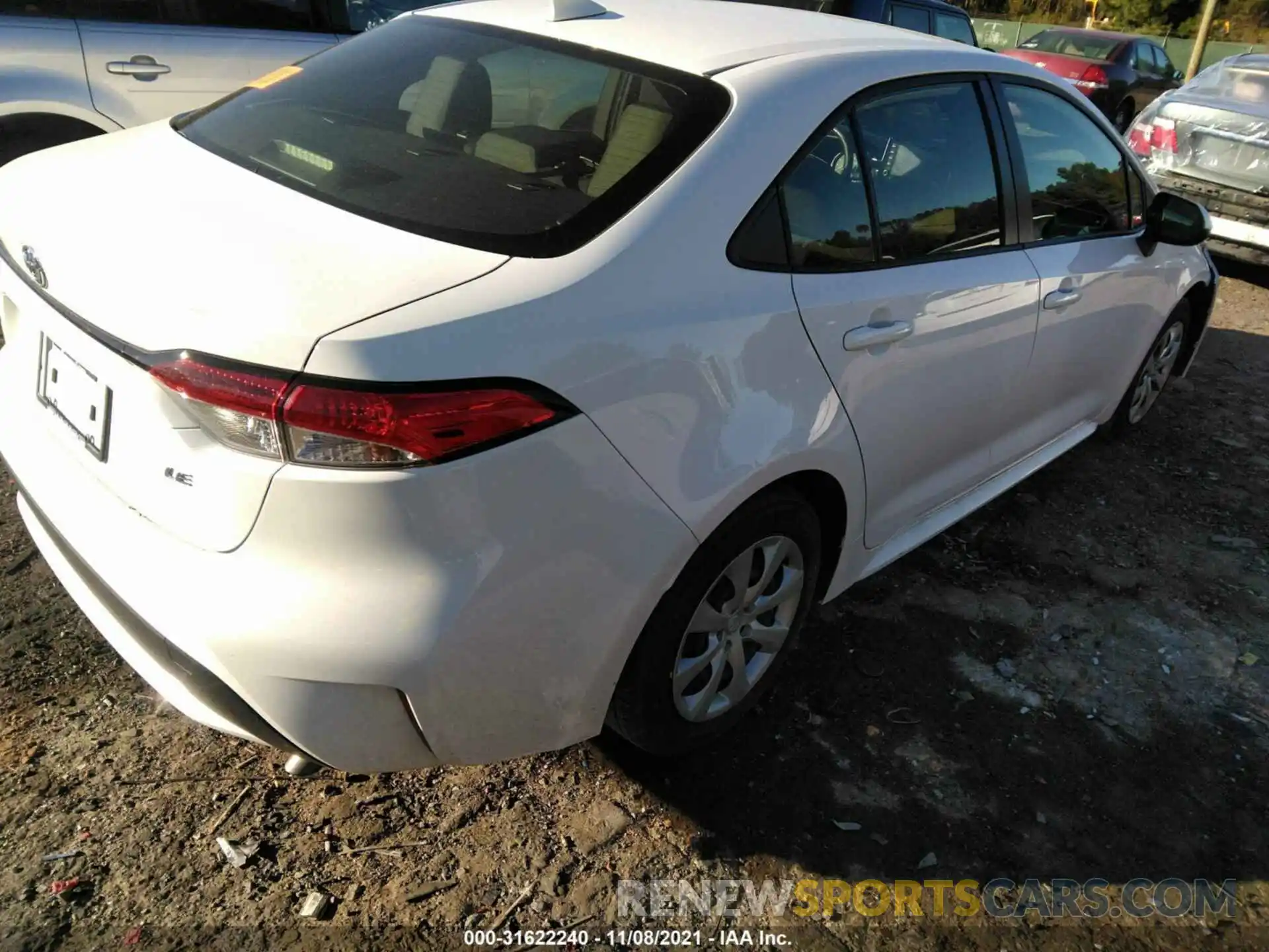 4 Photograph of a damaged car JTDEPMAE2MJ153224 TOYOTA COROLLA 2021