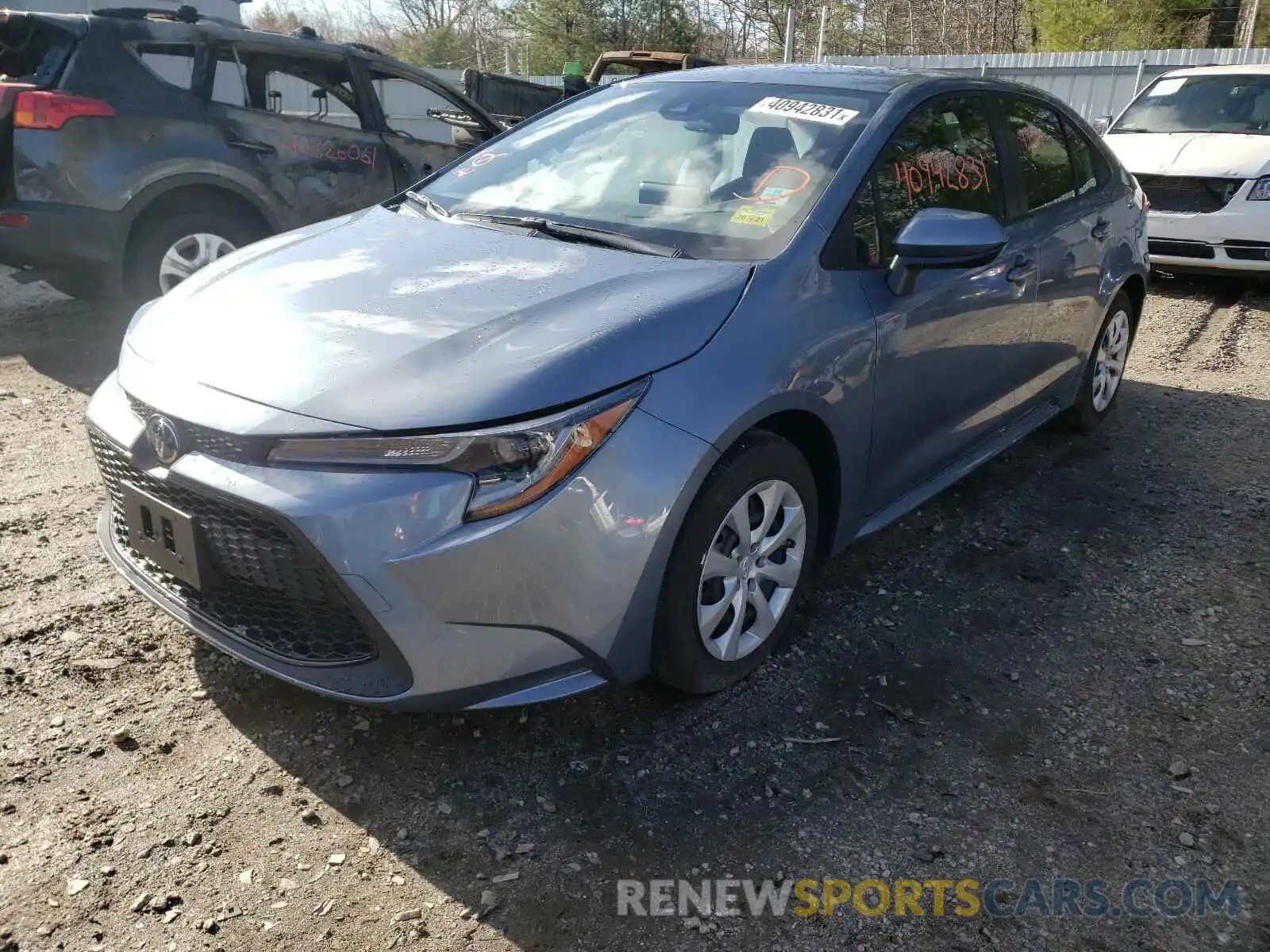 2 Photograph of a damaged car JTDEPMAE2MJ158097 TOYOTA COROLLA 2021